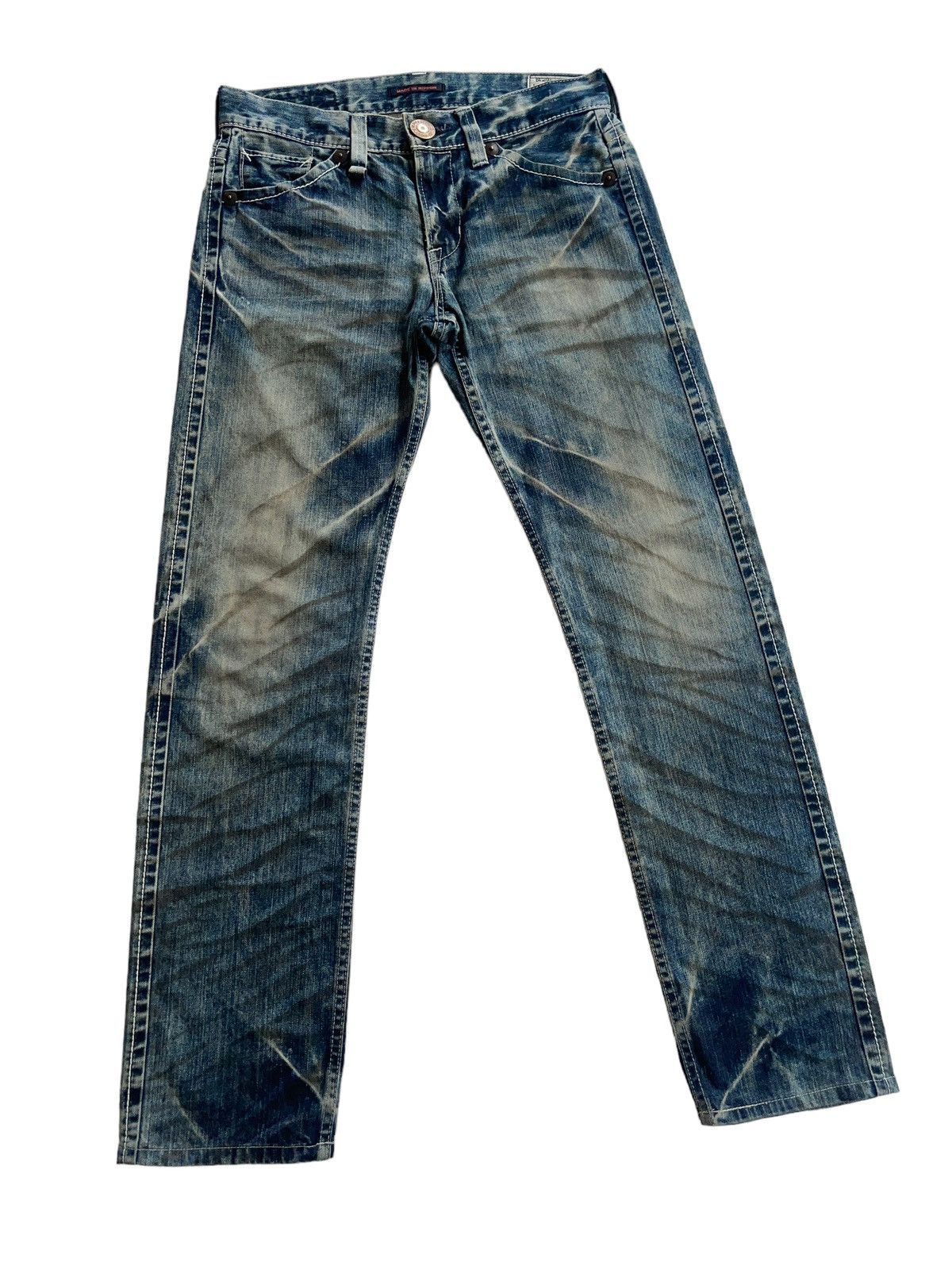 Japanese Brand Blueway Garments Rusty Jeans Size US 30 / EU 46 - 5 Thumbnail