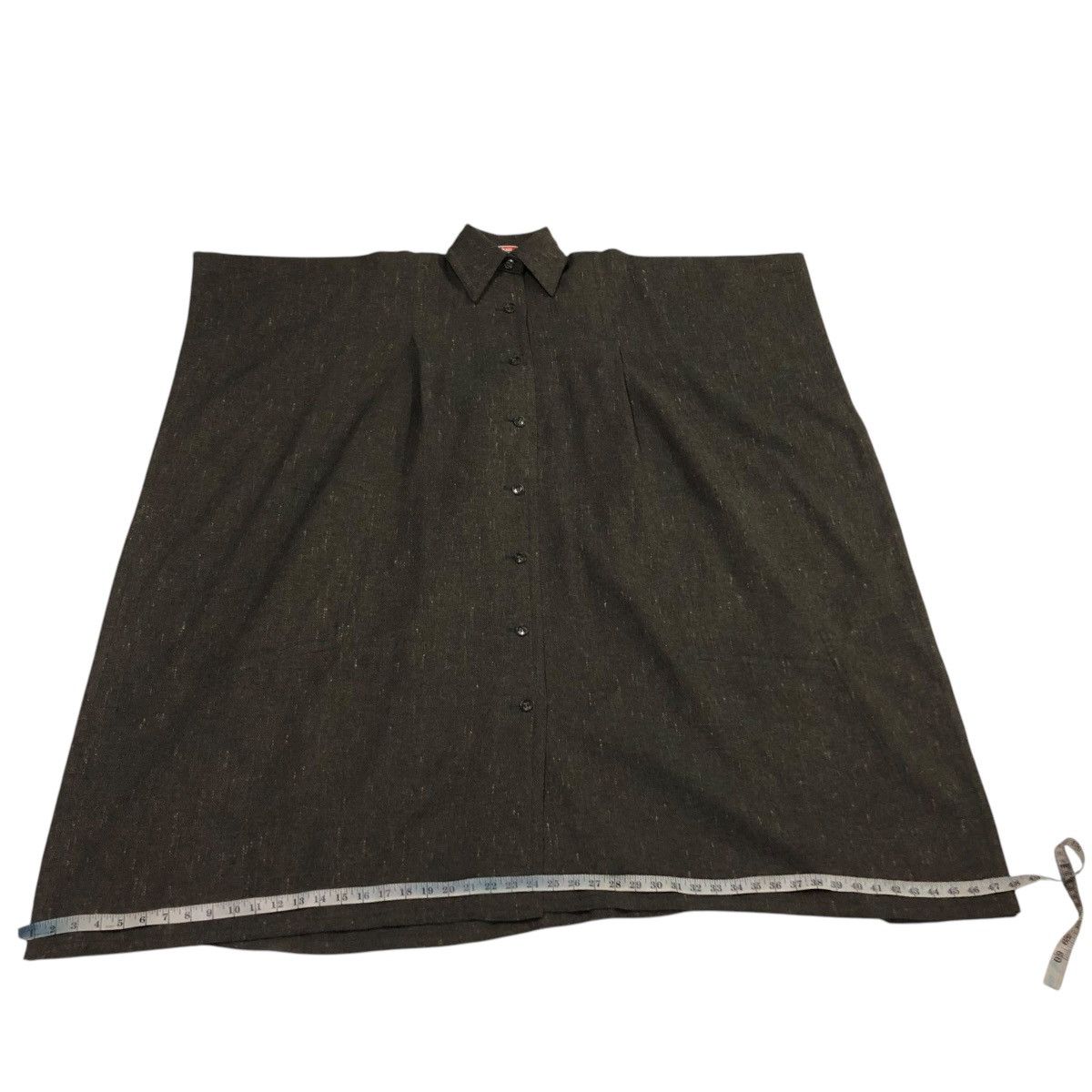 Issey Miyake 🔥VINTAGE 70’s ISSEY MIYAKE WOOL HERRINGBONE LONG CLOAKS Size US L / EU 52-54 / 3 - 15 Thumbnail