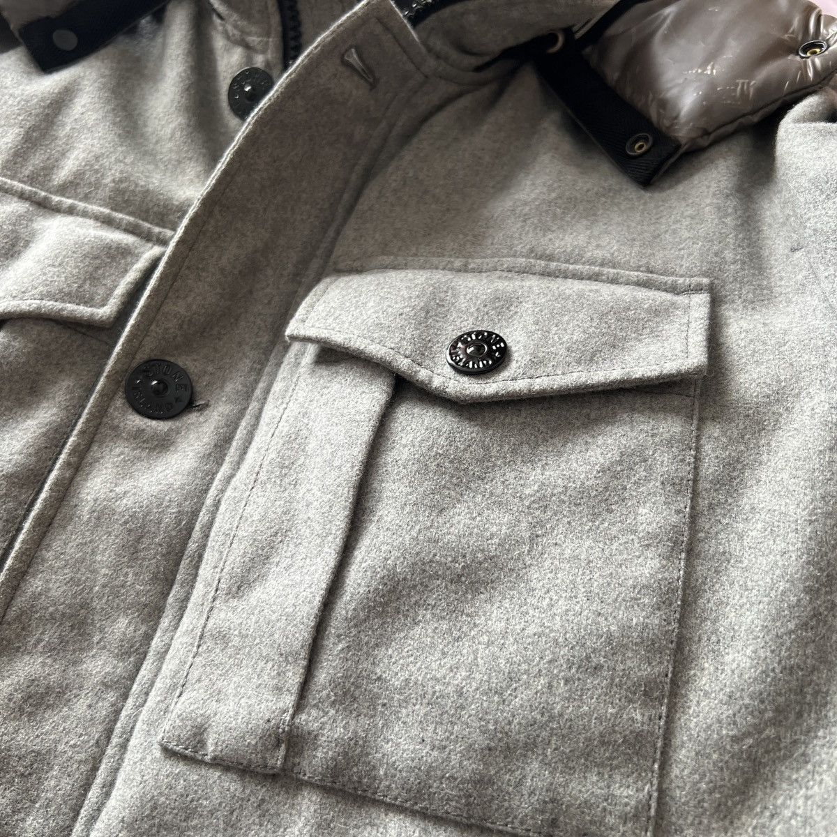 Stone Island 🔥🔥 Stone Island Grey Wool Blend Ice Jacket Size US M / EU 48-50 / 2 - 11 Thumbnail