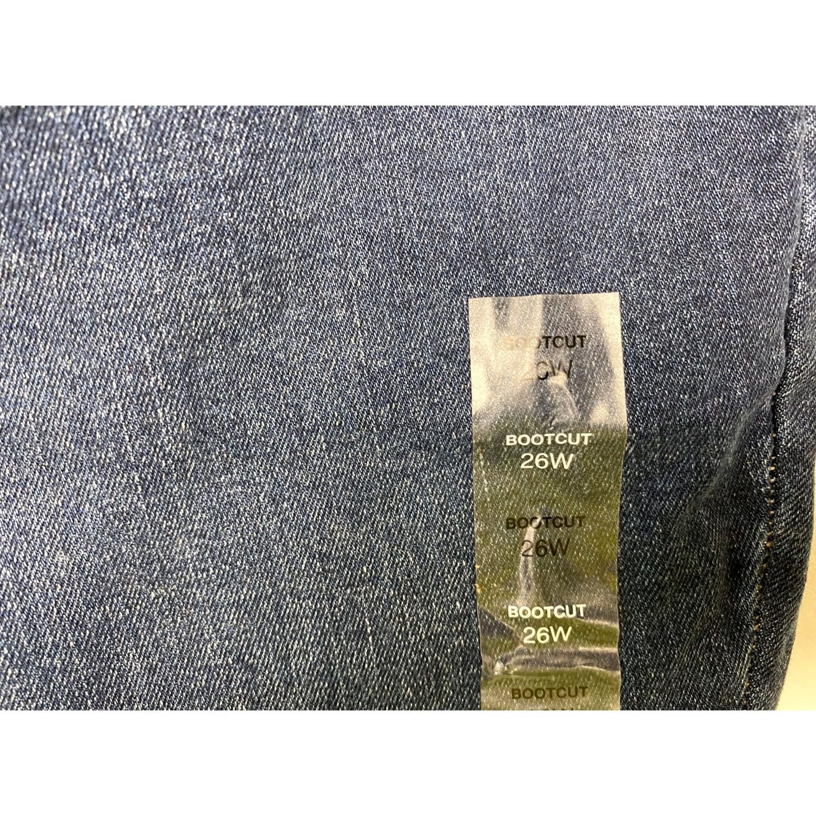 Vintage VINTAGE NWT Womens Plus Jeans 26W 46x31 Sonoma Jeans Bootcut Mid Rise Dark Wash NEW Size 26" / US 2 / IT 38 - 3 Thumbnail