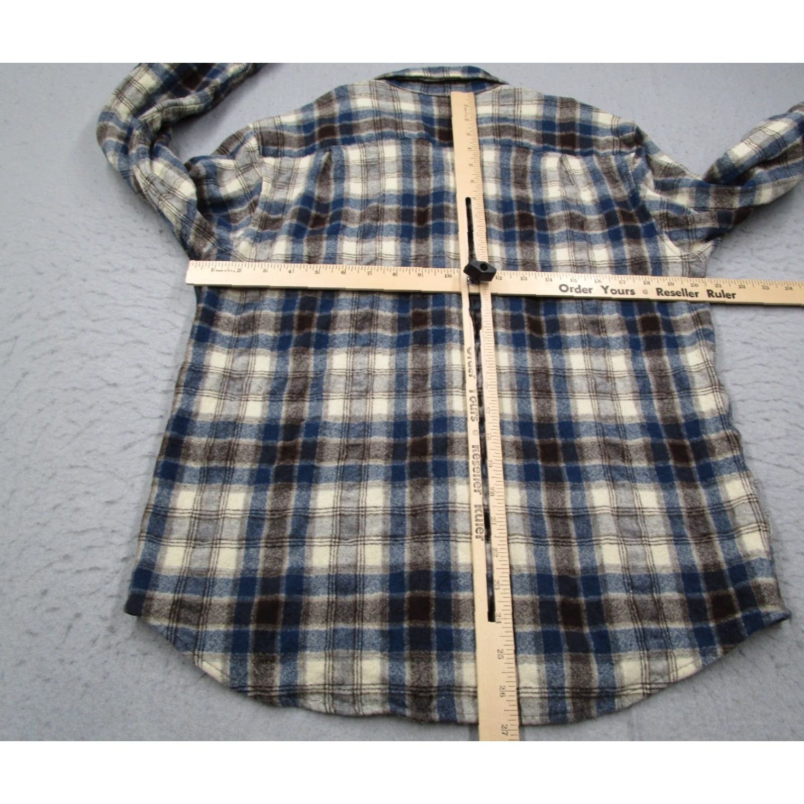 Pendleton VINTAGE Pendleton Men's Shirt Long Sleeve Button Up Wool Plaid Casual Workwear 90s Blue Large Size US L / EU 52-54 / 3 - 5 Thumbnail