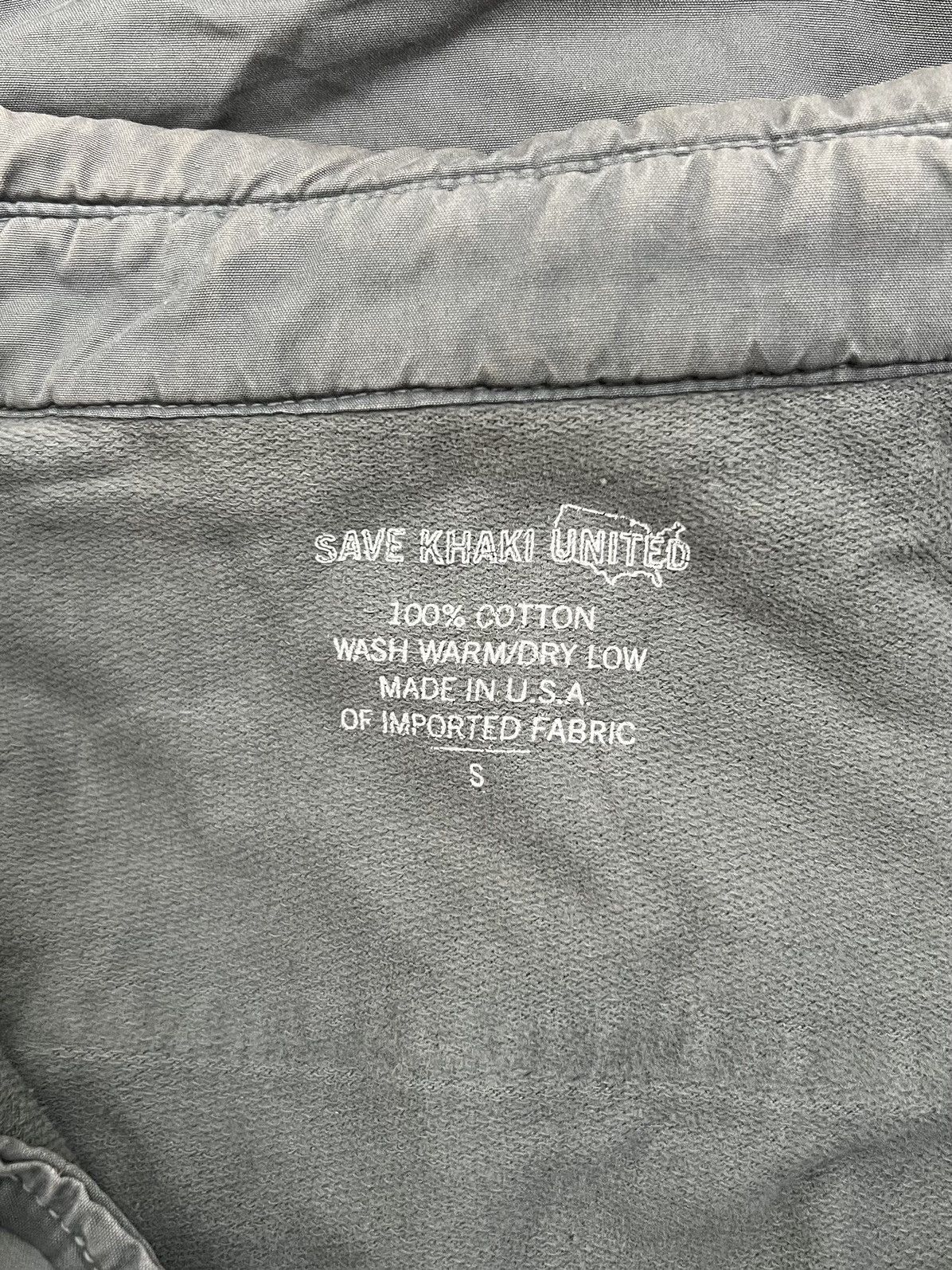 Save Khaki United Save Khaki Field Coat in Grey Size S Size US S / EU 44-46 / 1 - 3 Thumbnail
