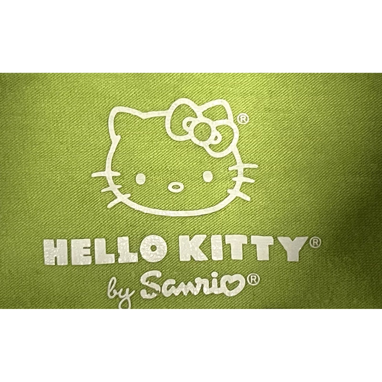 Vintage Sanrio Hello Kitty Tank Top Women's M Green Sleeveless Casual Sleeve Wide Strap All Seasons Size M / US 6-8 / IT 42-44 - 5 Thumbnail