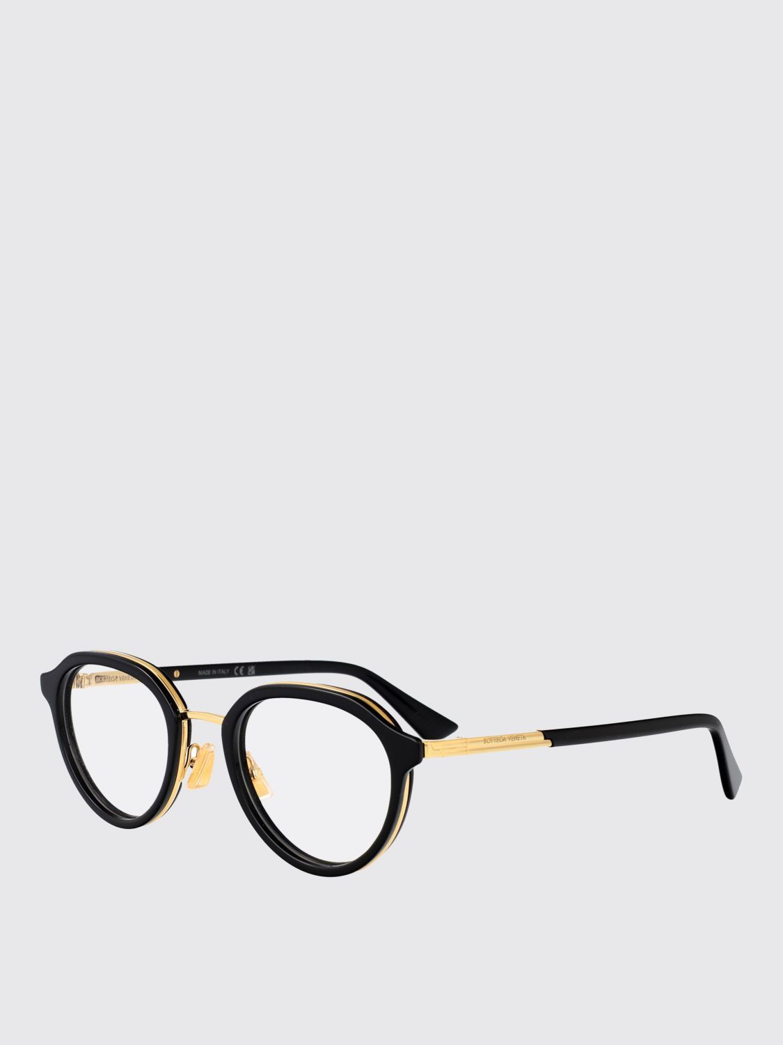 Bottega Veneta Bottega Veneta Optical Frames Men Black Size ONE SIZE - 1 Thumbnail