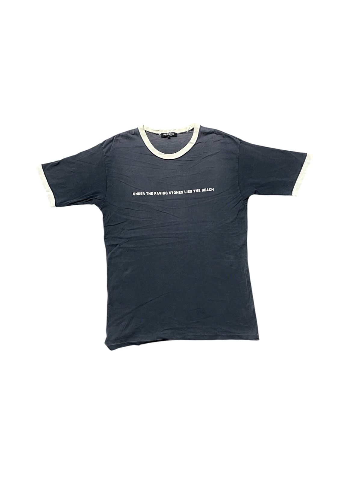 Undercover SS95 UNDERCOVER “UNDER THE PAVING STONES LIES THE BEACH”TEES Size US L / EU 52-54 / 3 - 1 Thumbnail