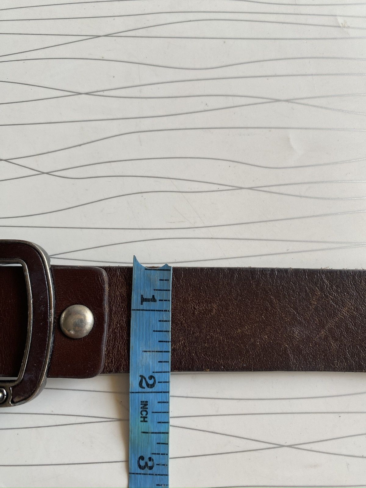 Dolce & Gabbana Dolce & Gabbana Leather Belt - Size 34" Size ONE SIZE - 6 Thumbnail