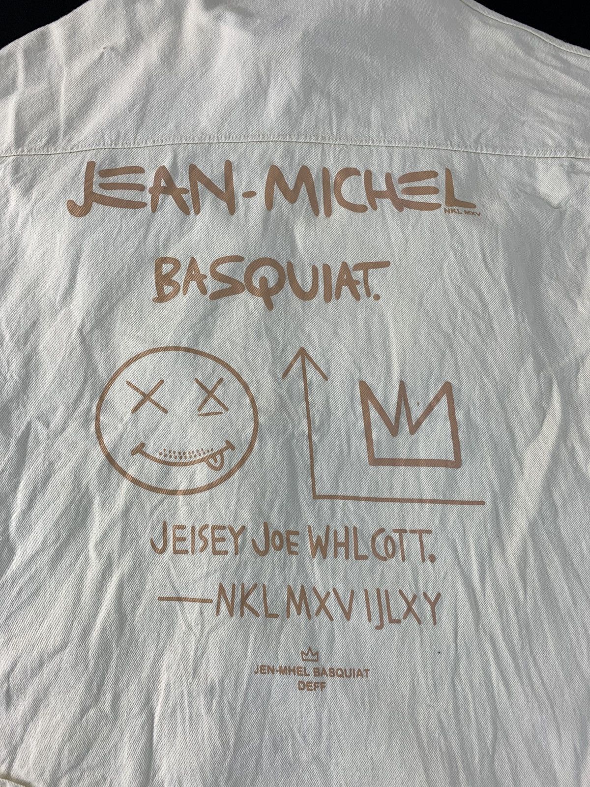 Custommade Jean Michel Basquiat Jeisey Joe Cott Button Up Shirt Style Size L / US 10 / IT 46 - 4 Thumbnail