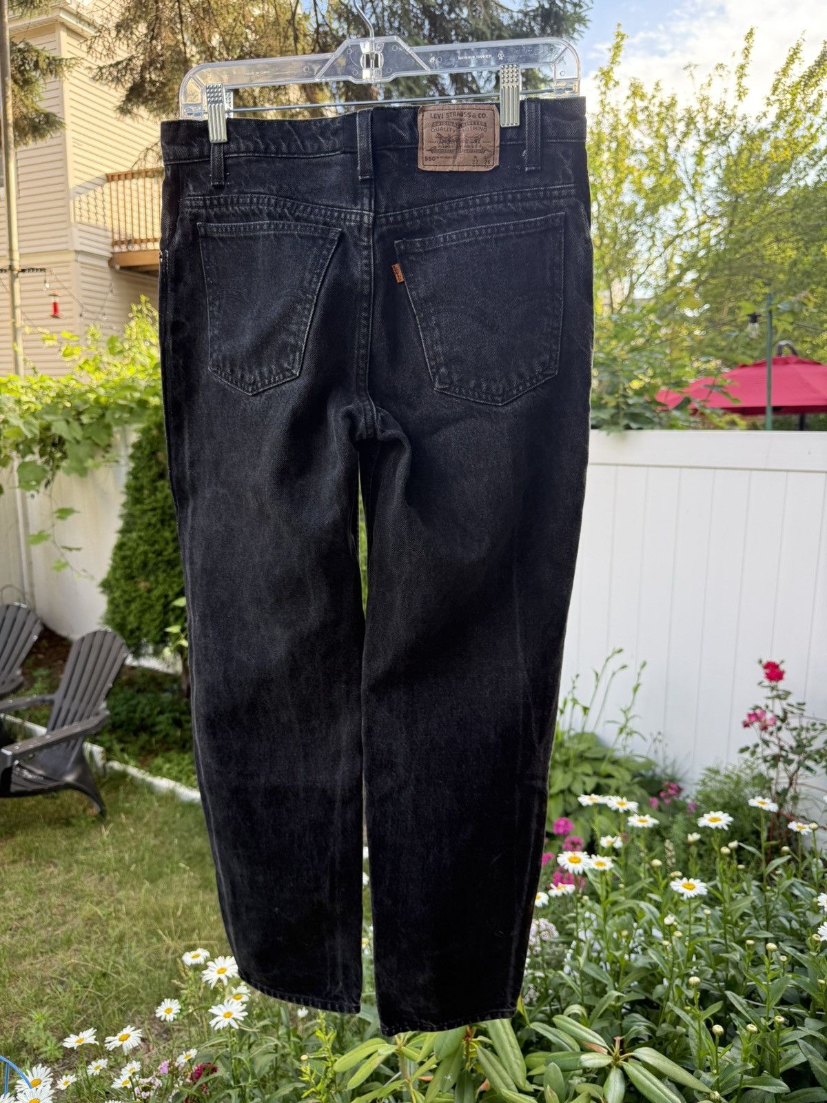 Levi's Vintage Orange Tab Levi’s 550s Size US 27 - 2 Thumbnail