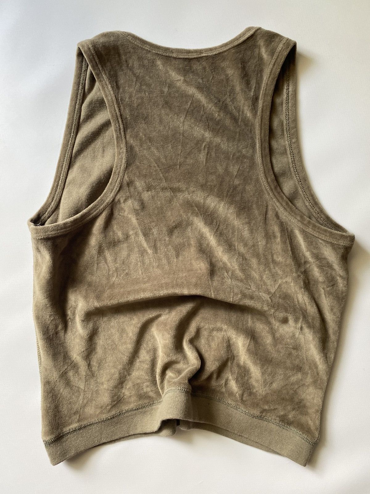 MAX&Co. MAX&Co Max Mara Velour Tank top Size L / US 10 / IT 46 - 2 Thumbnail