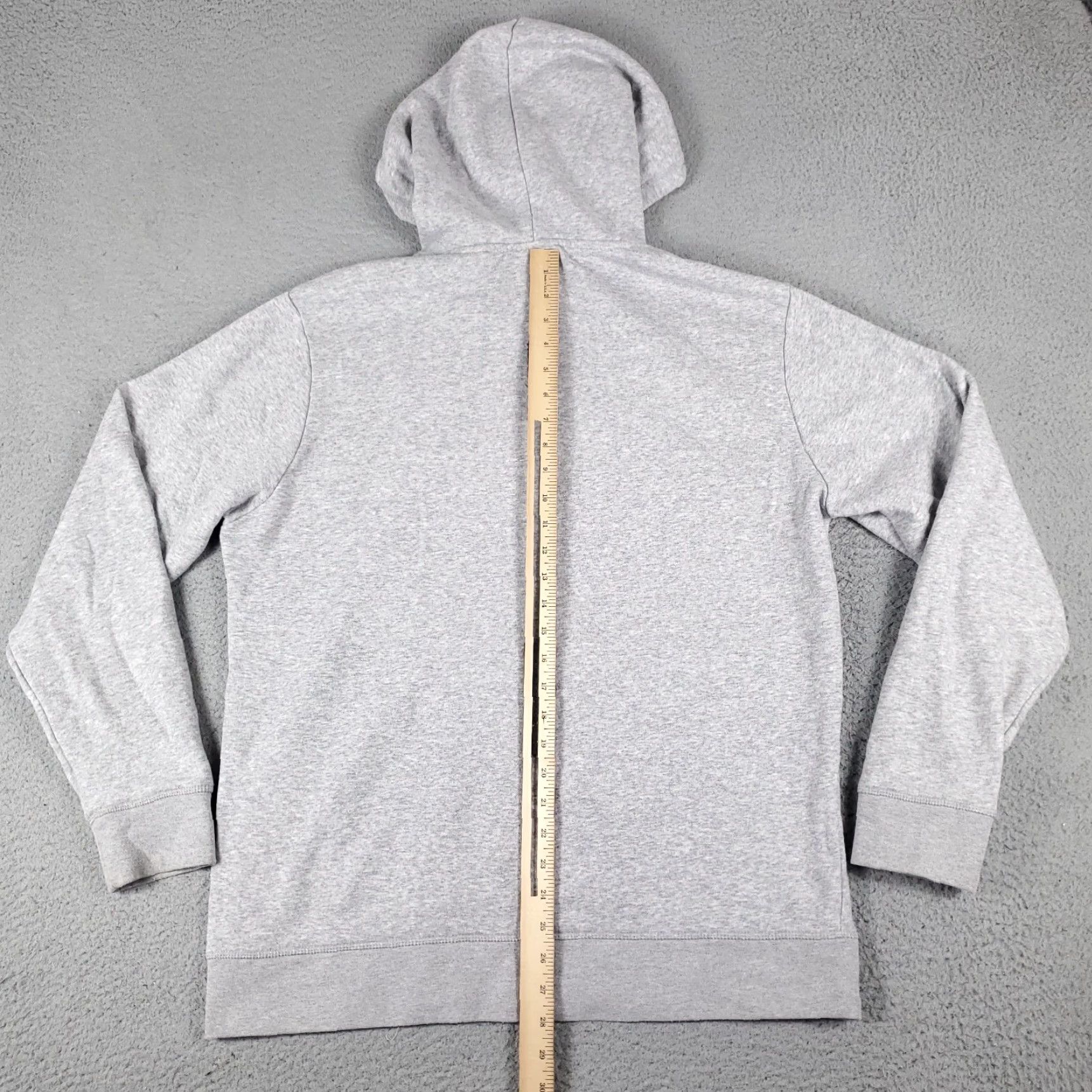 Reebok VINTAGE Reebok Hoodie Pullover Men Large Gray Sports Casual Fleece Sweatshirt Size US L / EU 52-54 / 3 - 7 Thumbnail
