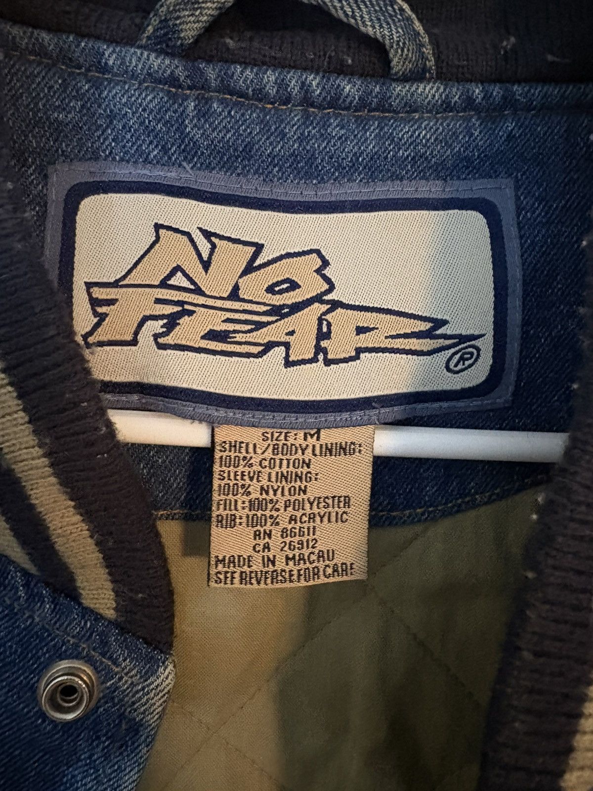 No Fear Vintage No Fear bomber Size US L / EU 52-54 / 3 - 3 Thumbnail