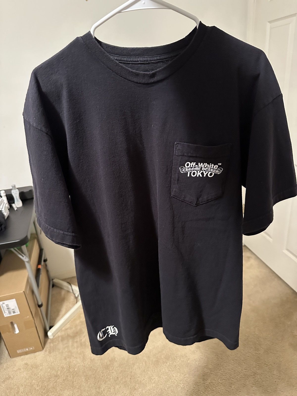 Chrome Hearts Chrome Hearts X Off White “Tokyo” Tee Size US L / EU 52-54 / 3 - 5 Thumbnail