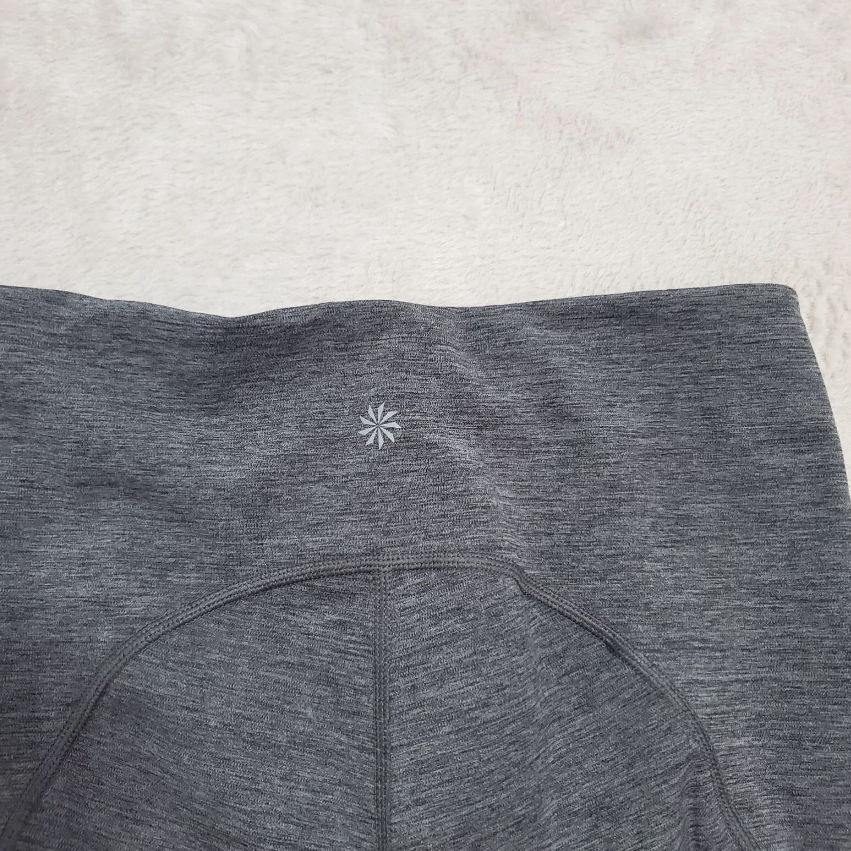 Athleta Athleta Women Tight 7/8 Gray Mid Rise Stretch Pocket Leggings Size ONE SIZE - 5 Thumbnail