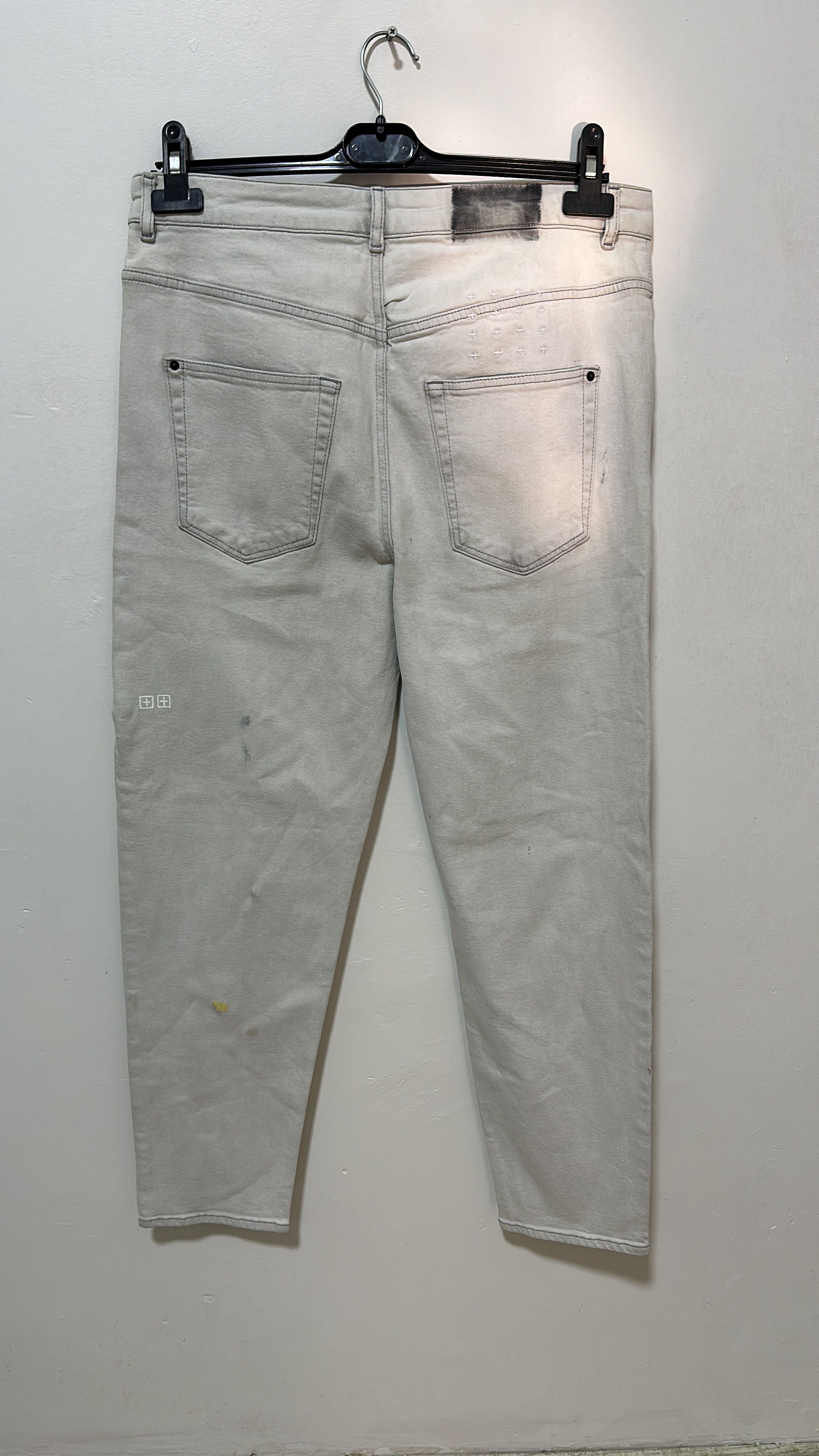 Ksubi Unreleasedr Bullet Habits Jeans in Dark Grey 32