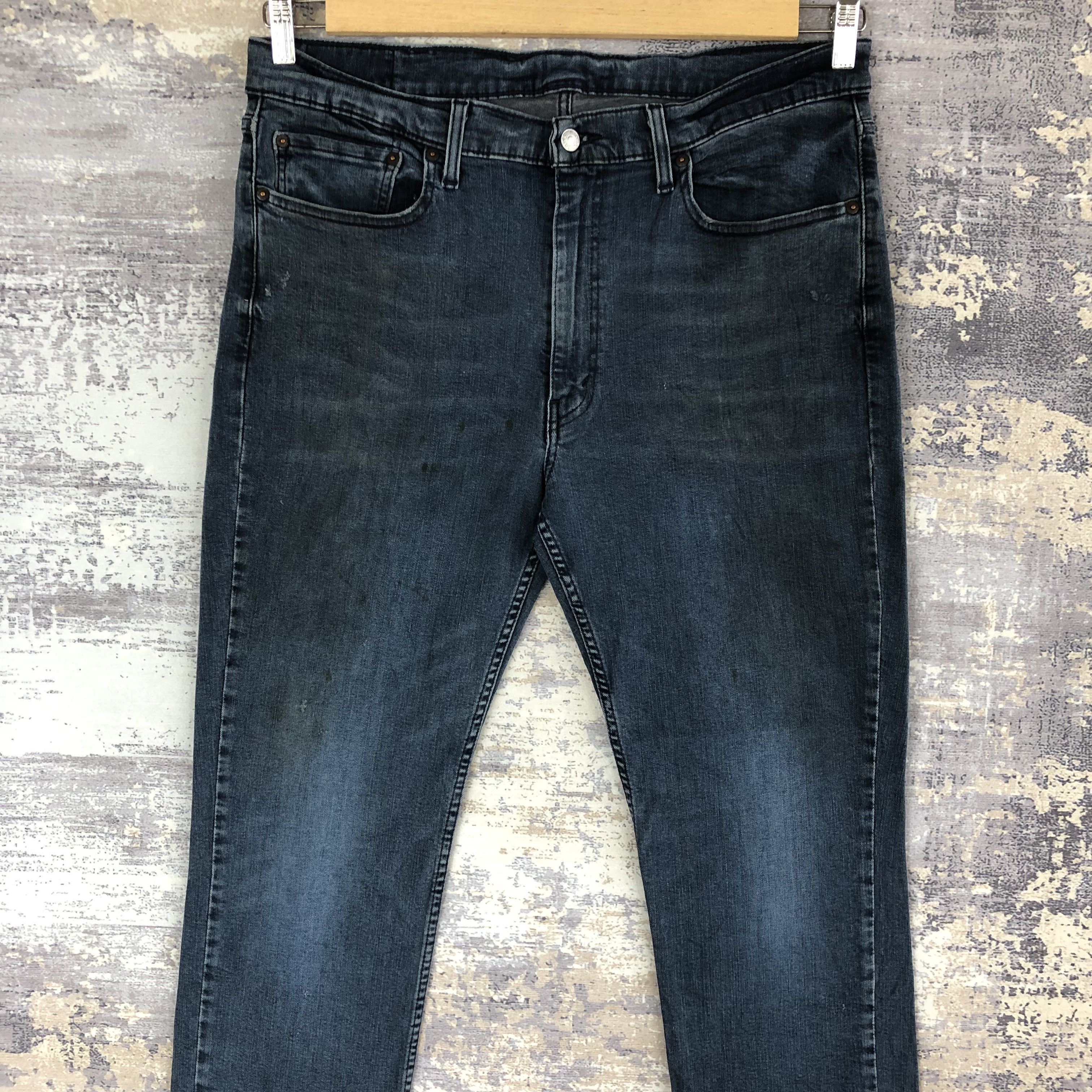 Levi's Vintage Y2K Levis 514 Faded Jeans Levi's Slim Skinny Denim Size US 36 / EU 52 - 3 Thumbnail