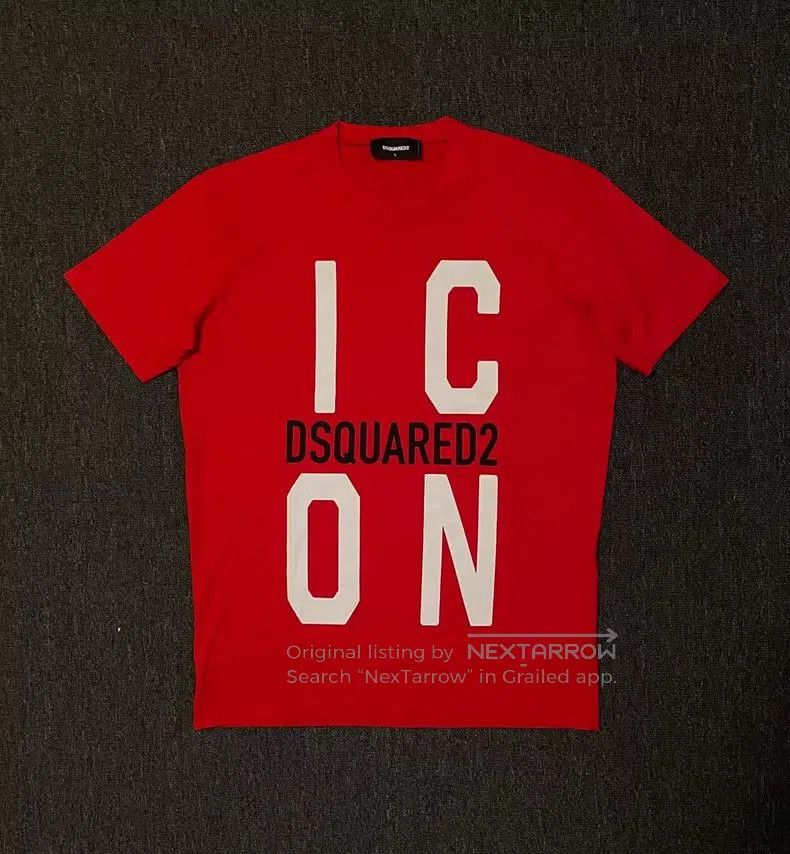 Dsquared2 DSQUARED2 Red Icon Logo T. Size US L / EU 52-54 / 3 - 2 Thumbnail