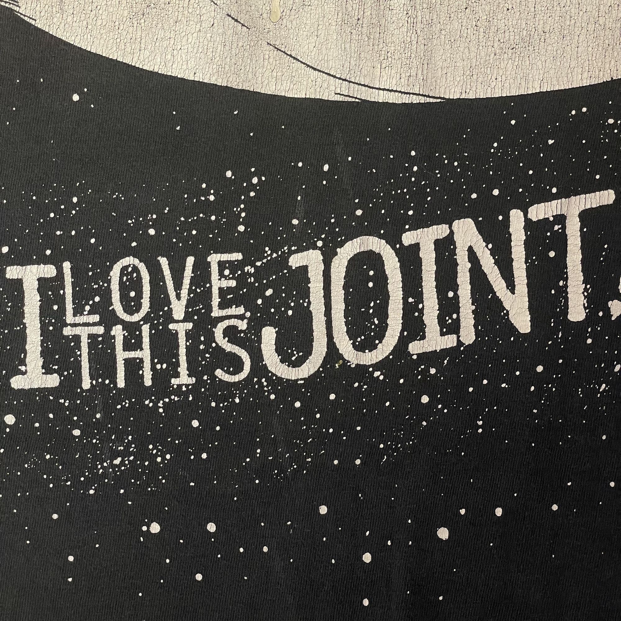 Fruit Of The Loom Vtg REEFER KING I Love This JOINT Pothead POT 1993 T Shirt Size US L / EU 52-54 / 3 - 13 Thumbnail
