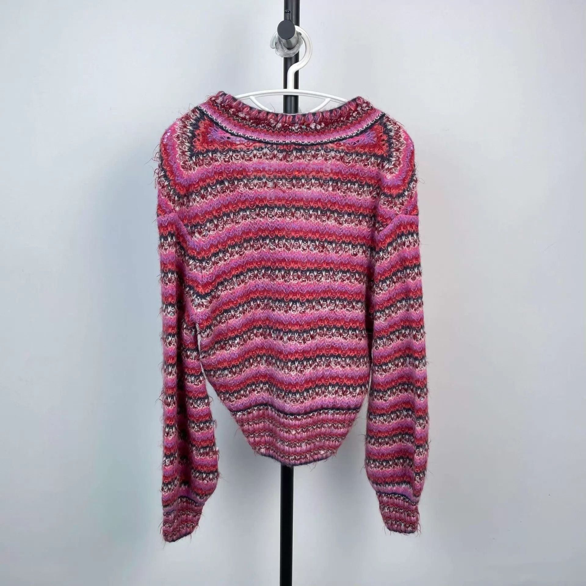 Chanel Chanel 97 New Women's Pink Purple Sweater 38 Size S / US 4 / IT 40 - 2 Thumbnail