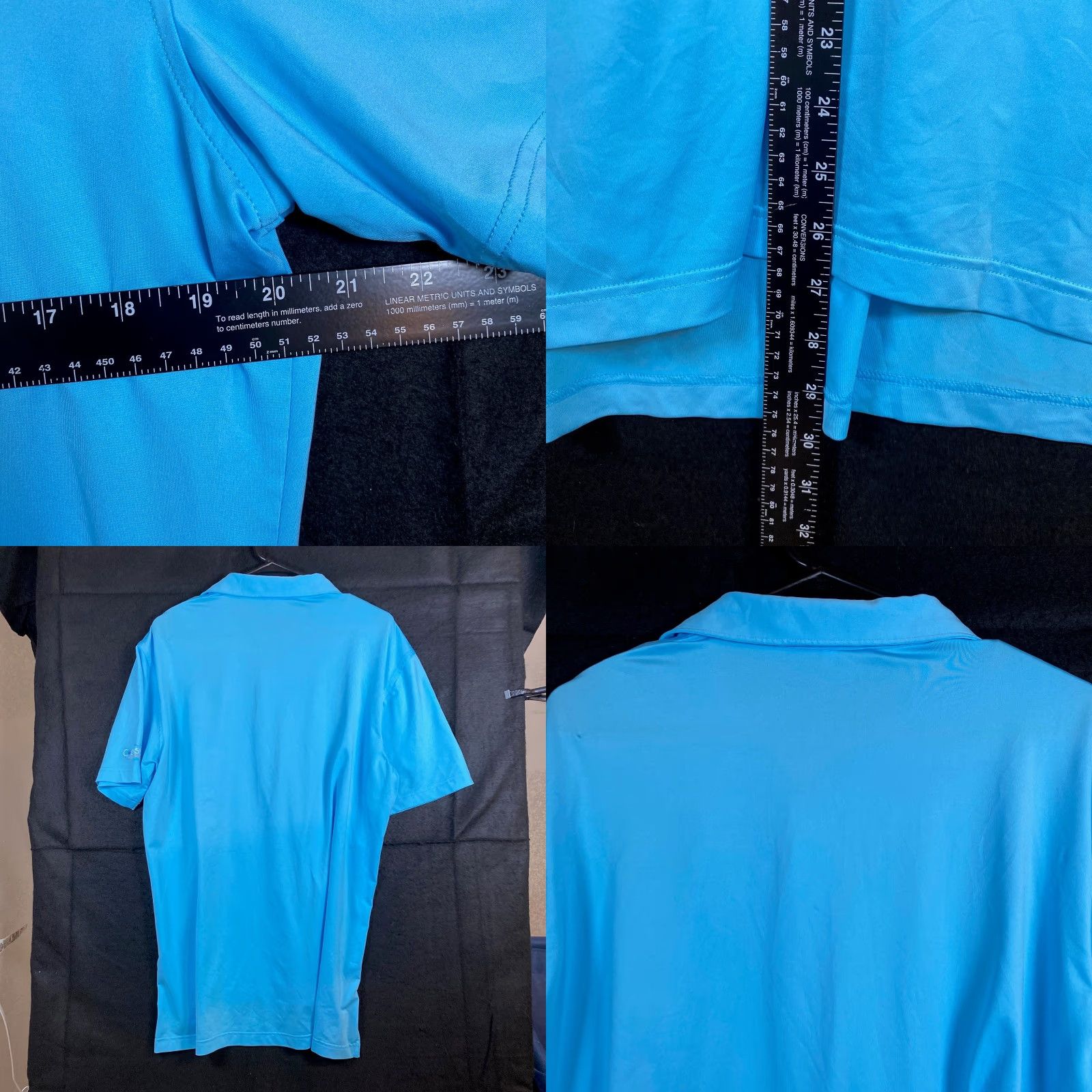 Peter Millar Peter Millar Mens Shirt Blue Short Sleeve Summer Crown Comfort Polo Stretch M Shirt Size US M / EU 48-50 / 2 - 8 Thumbnail