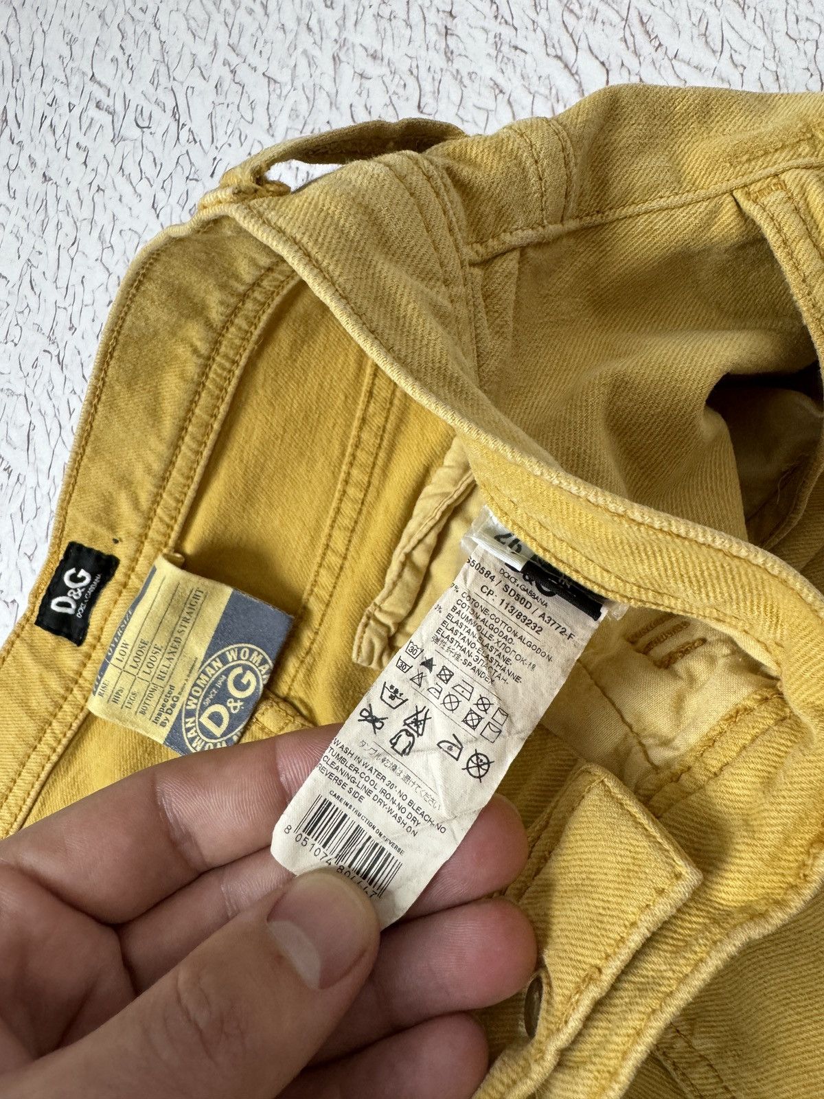 Dolce & Gabbana Dolce & Gabbana Oversize Low rise loose fit relaxed straight Size 26" / US 2 / IT 38 - 12 Thumbnail