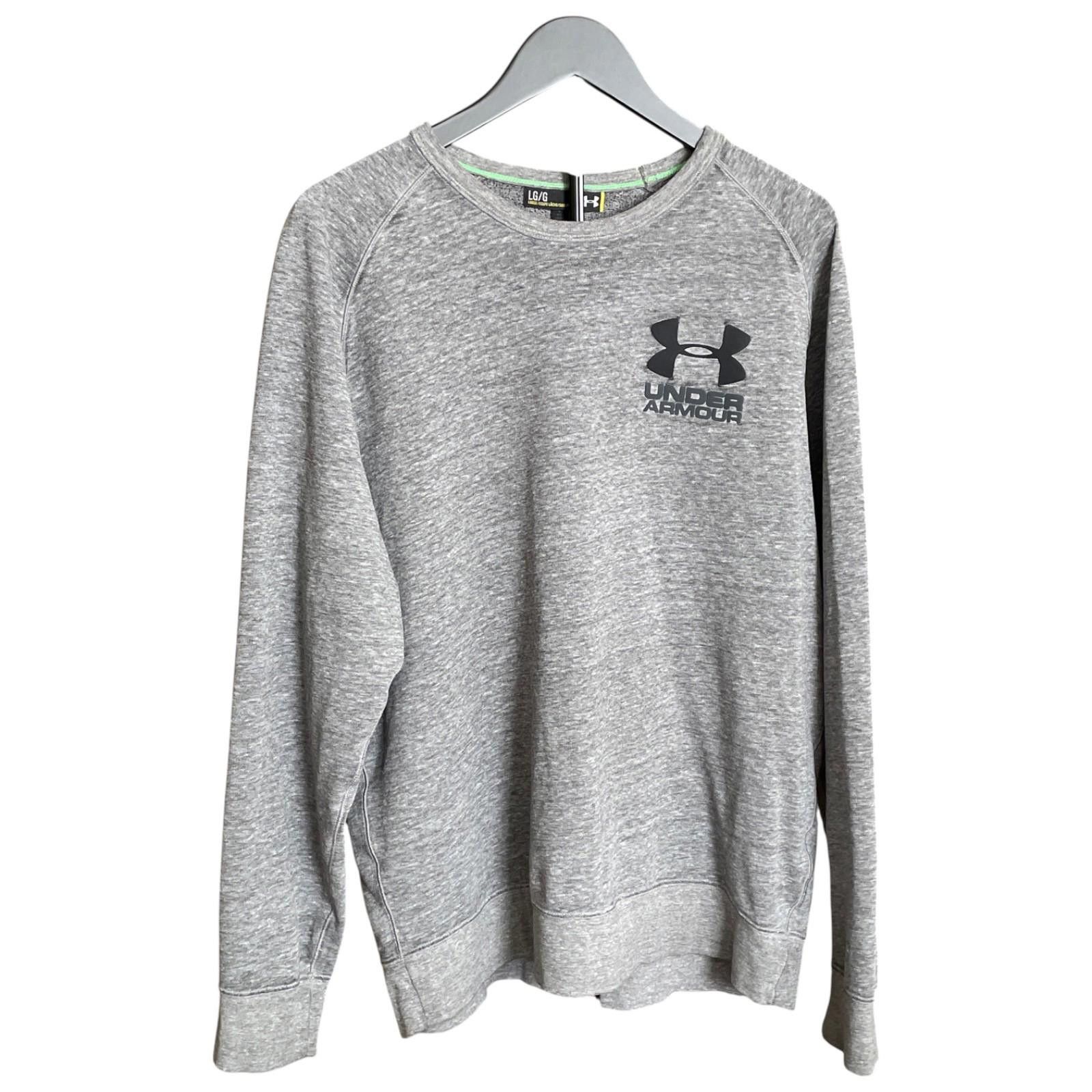 Under Armour Under Armour Loose Fit Sweatshirt Gray Fleece Lined LARGE Size US L / EU 52-54 / 3 - 1 Thumbnail