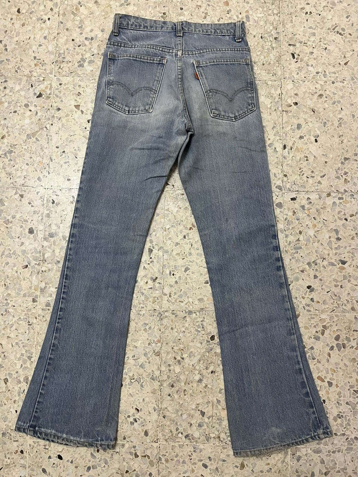 Levi's Vintage 70s levis 646 bell bottom light blue wash Size US 28 / EU 44 - 2 Thumbnail