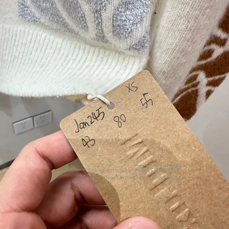 Loewe Loewe 23FW patterned logo embroidery needle Size XS / US 0-2 / IT 36-38 - 5 Thumbnail