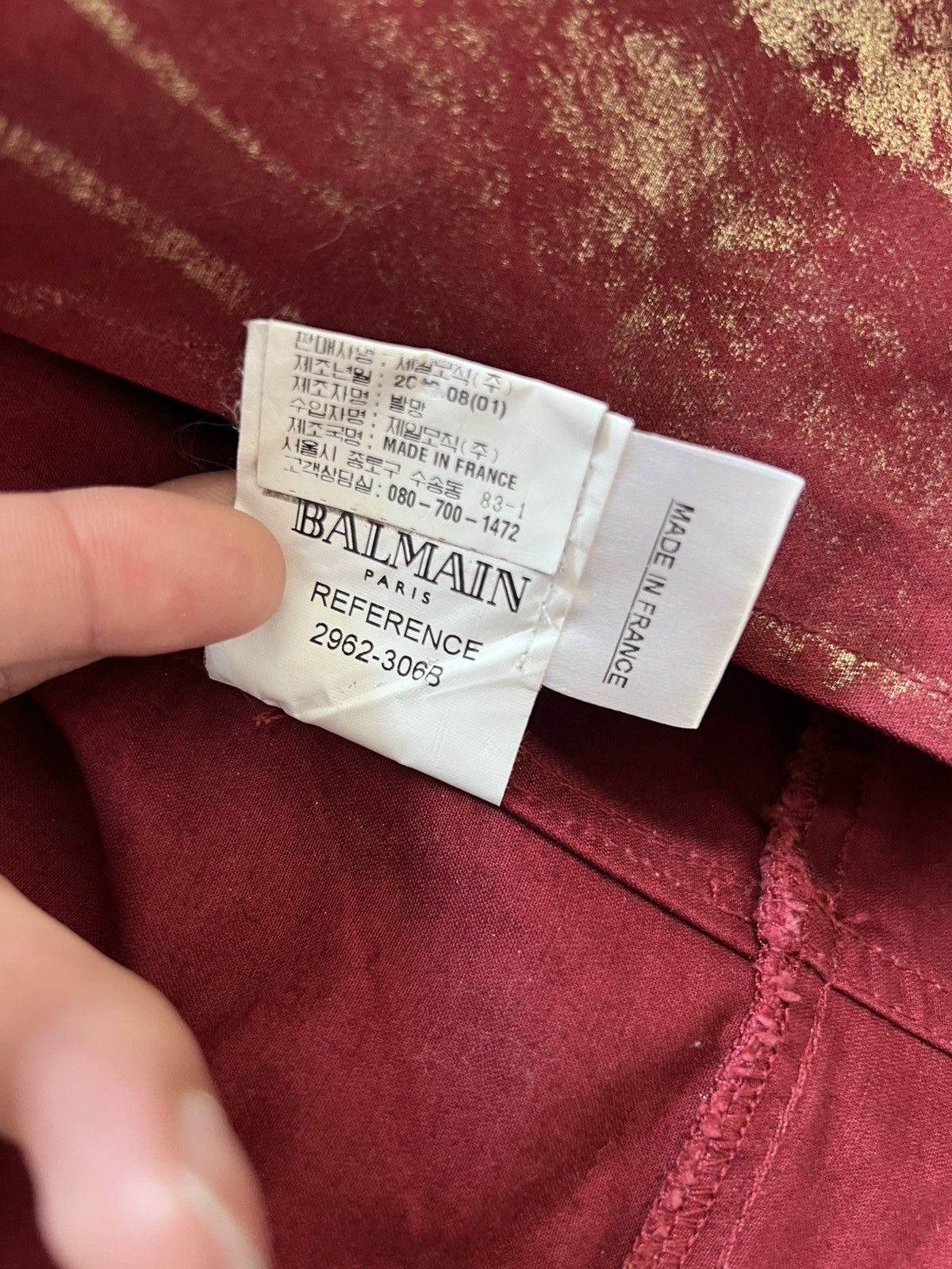 Balmain Balmain Gold Brushed One-of-One Napoleon Coat Size US XXS / EU 40 - 6 Thumbnail