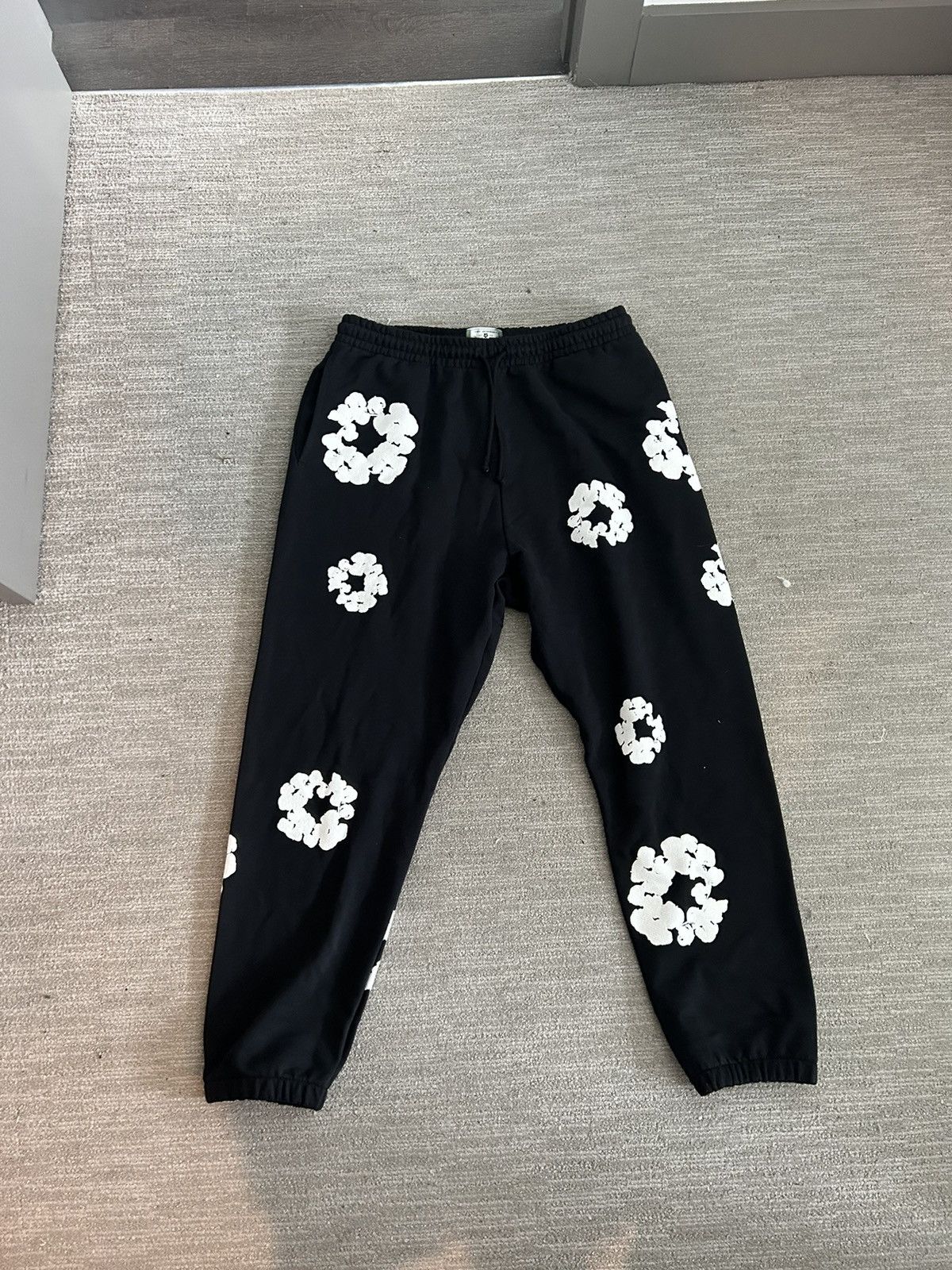 DENIM TEARS Black Denim Tears sweats 2XL | Grailed