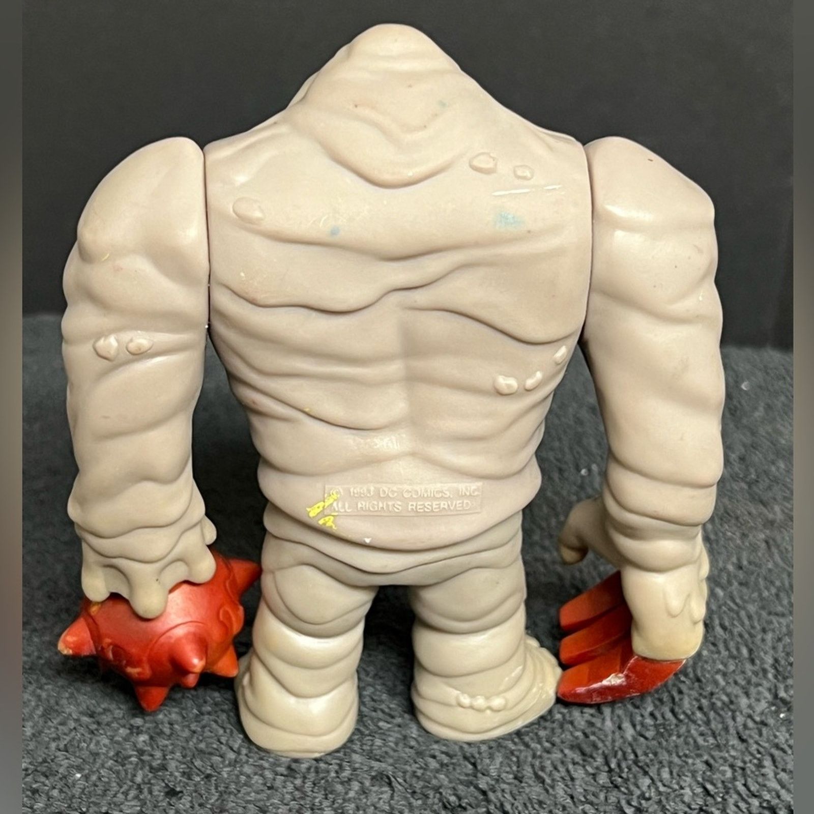 DC Comics Rare Dc Comics 1993 Batman ClayFace Action Figure Rubber Size ONE SIZE - 2 Thumbnail