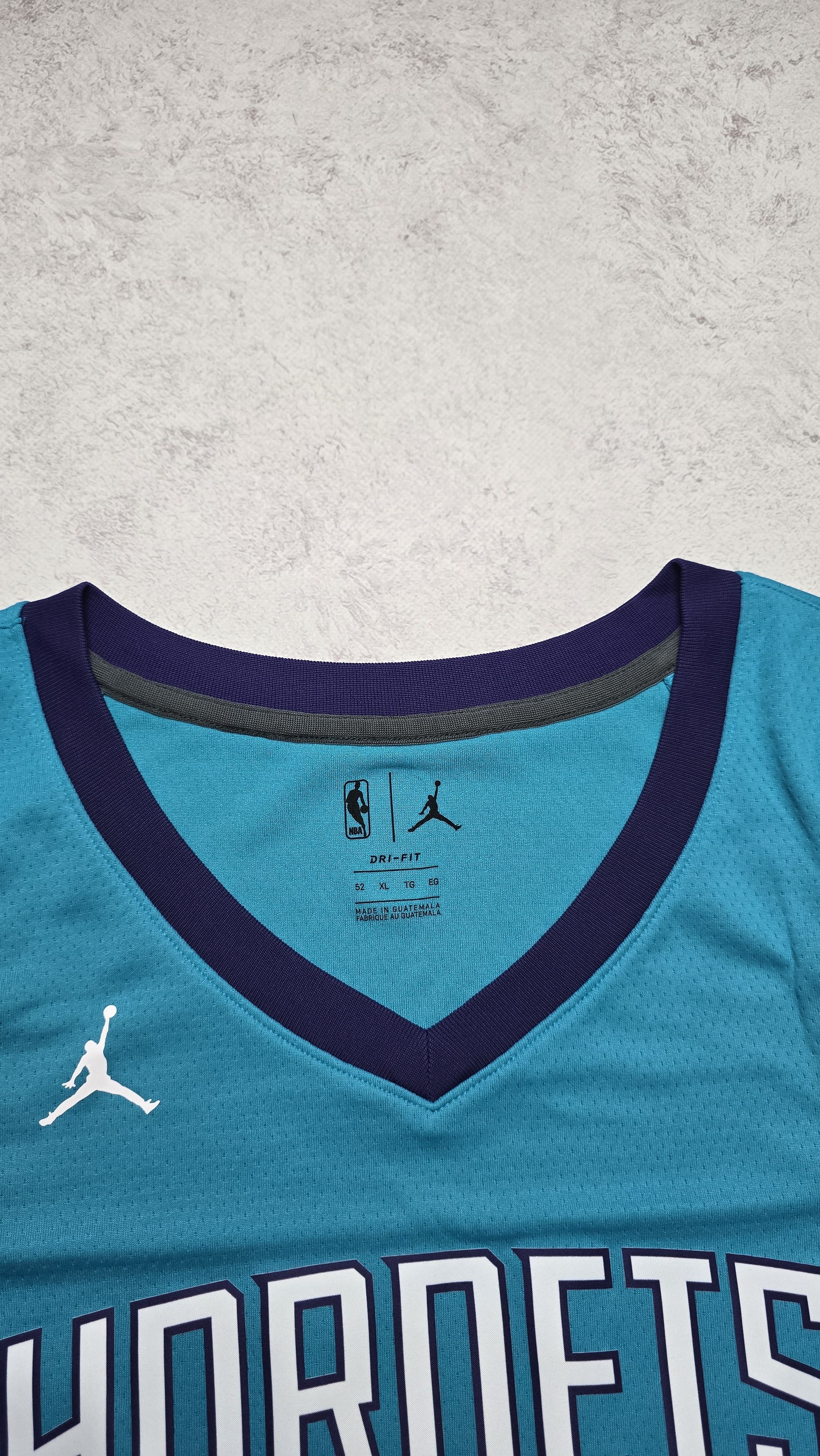 Nike Charlotte Hornets Jordan Brand Swingman Blank Jersey Teal Size US XL / EU 56 / 4 - 8 Thumbnail