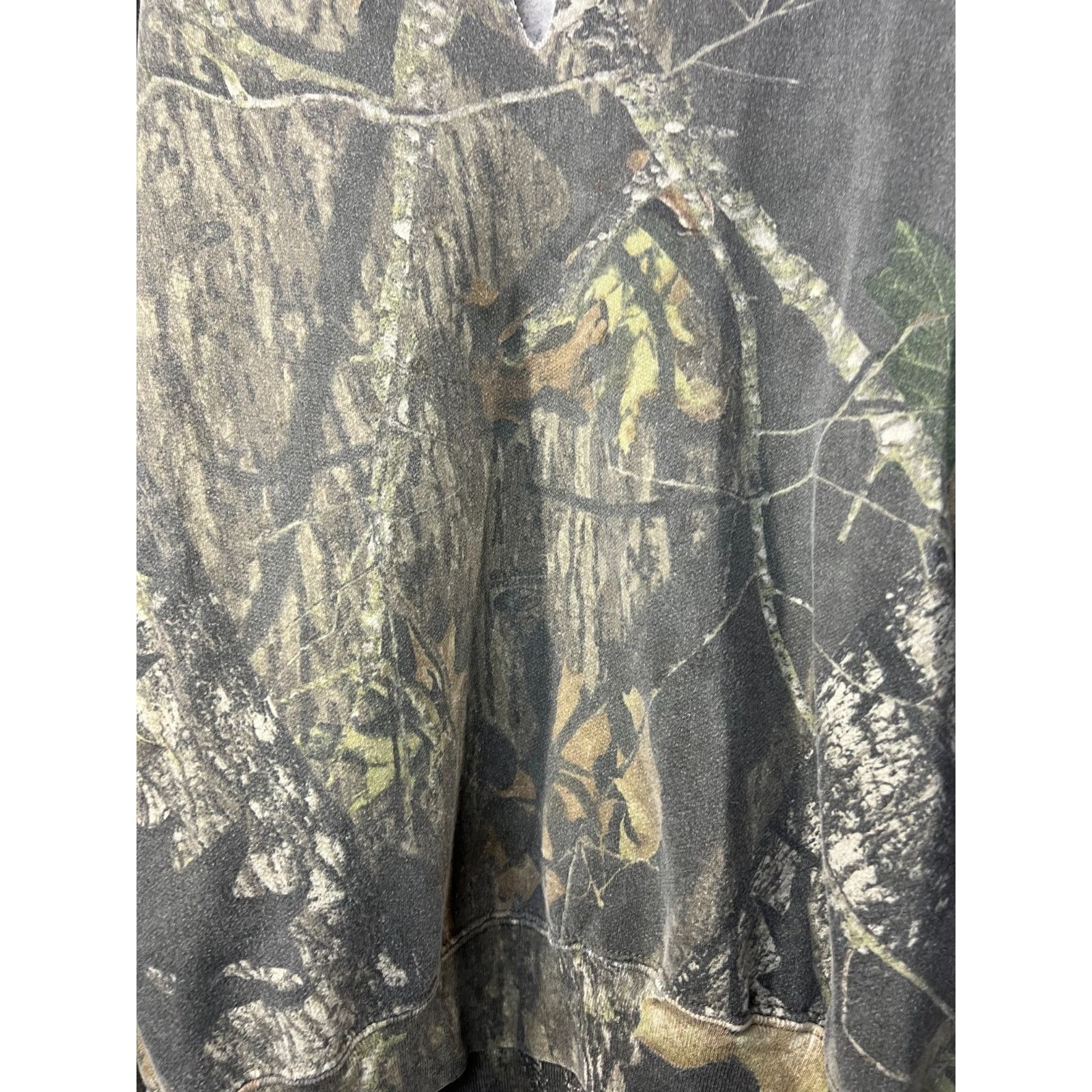 Jerzees VTG Jerzees Outdoors Mossy Oak Camo Sweatshirt Mens LG Break Size US L / EU 52-54 / 3 - 3 Thumbnail