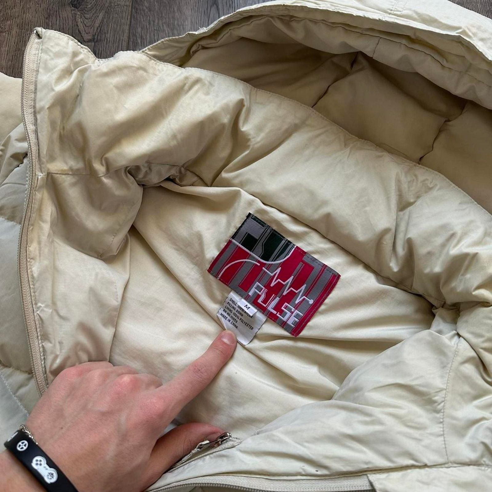 Vintage Vintage 00s Pulse Ski Snowboard Down Puffer Winter Jacket Size M / US 6-8 / IT 42-44 - 4 Thumbnail
