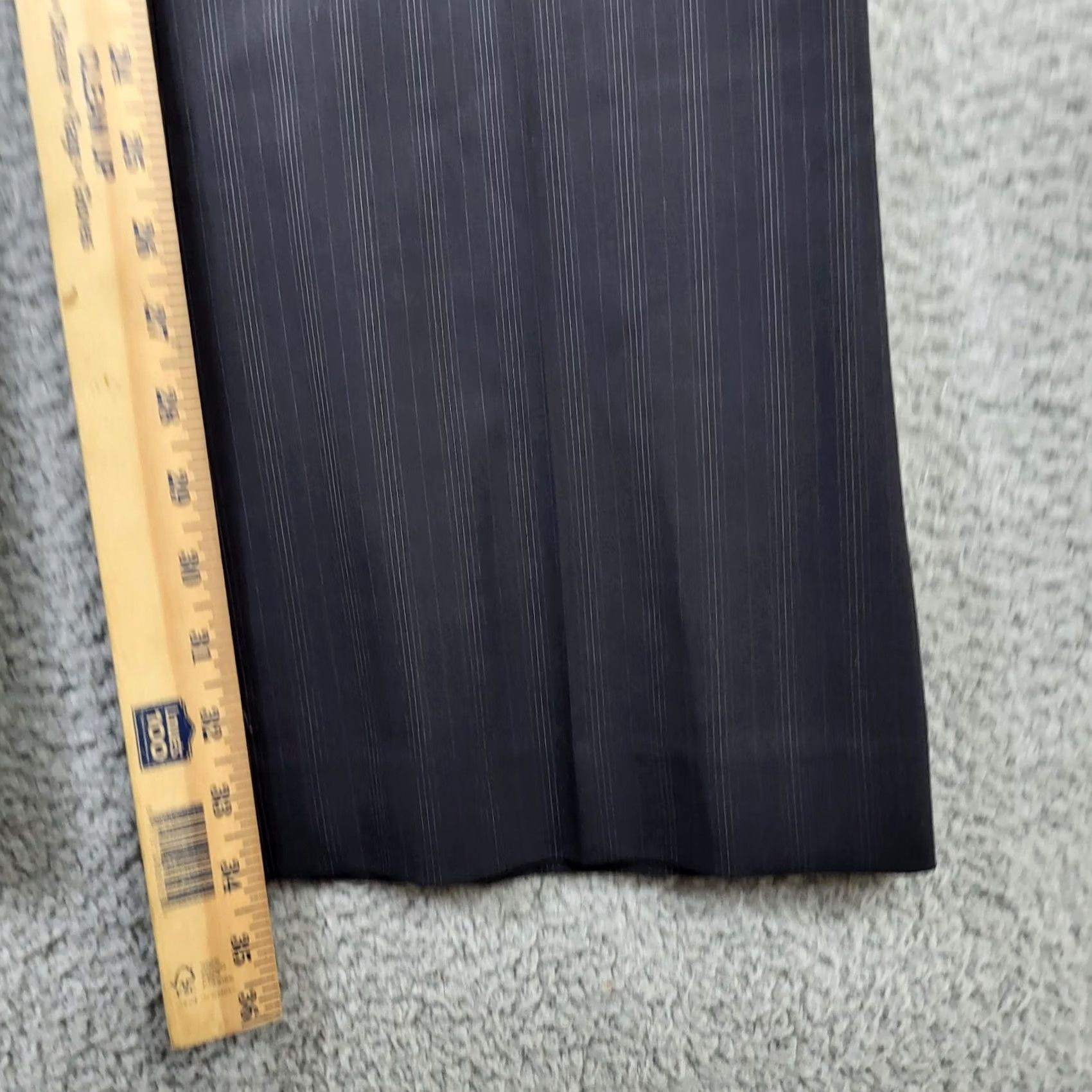 Theory Theory Dress Pants Striped Wool 4 NEW Women's Pants Size 4 Black Vintage N/A Size 27" / US 4 / IT 40 - 4 Thumbnail