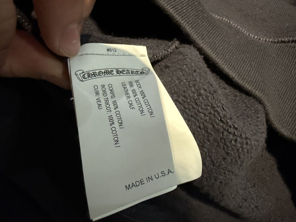 Chrome Hearts Triple Red Cross patch paper jam crewneck sweatshirt Size US XL / EU 56 / 4 - 4 Thumbnail