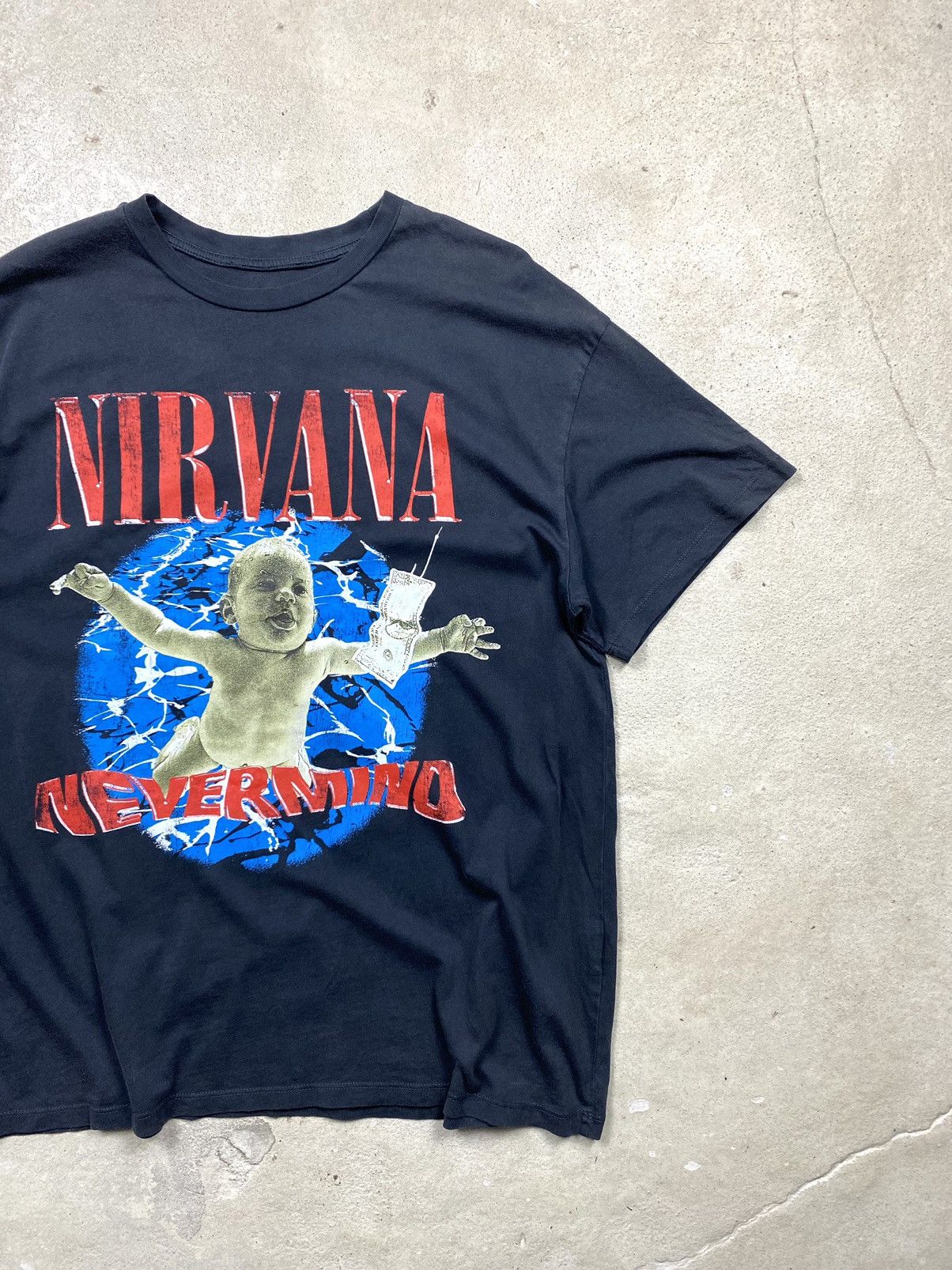Nirvana Vintage Nirvana Nevermind Album Promo T Shirt Size US L / EU 52-54 / 3 - 3 Thumbnail
