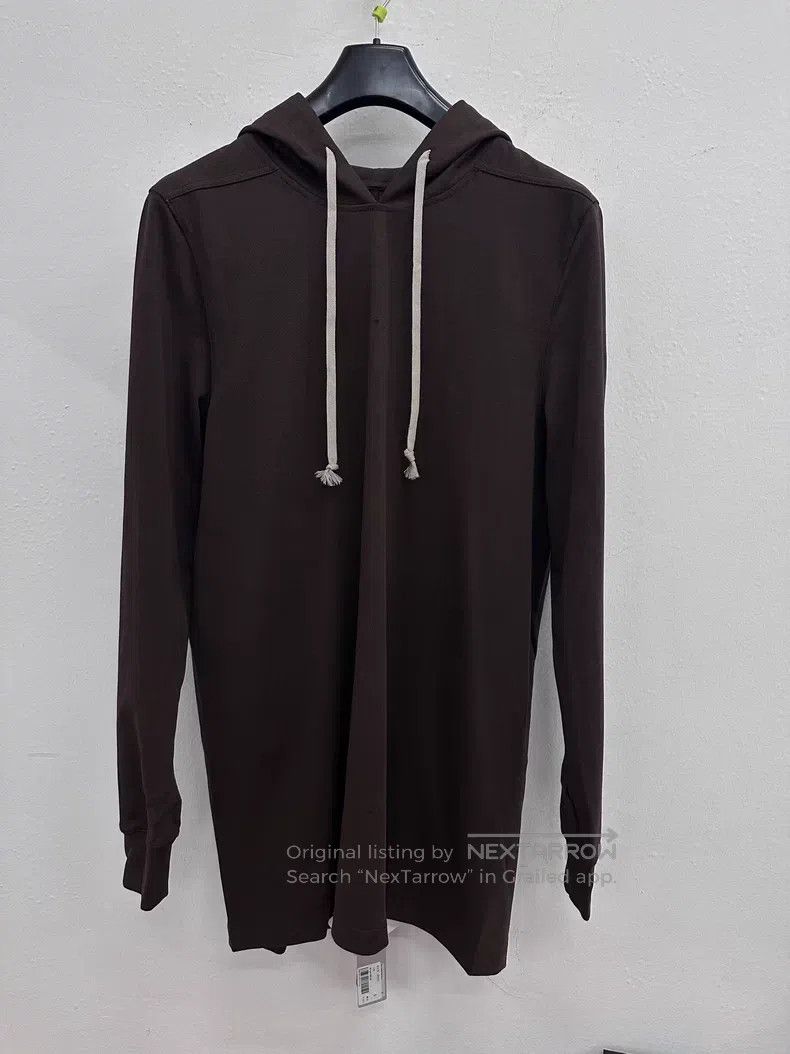 Rick Owens RICK OWENS Brown hooded sweatshirt Size US S / EU 44-46 / 1 - 1 Thumbnail