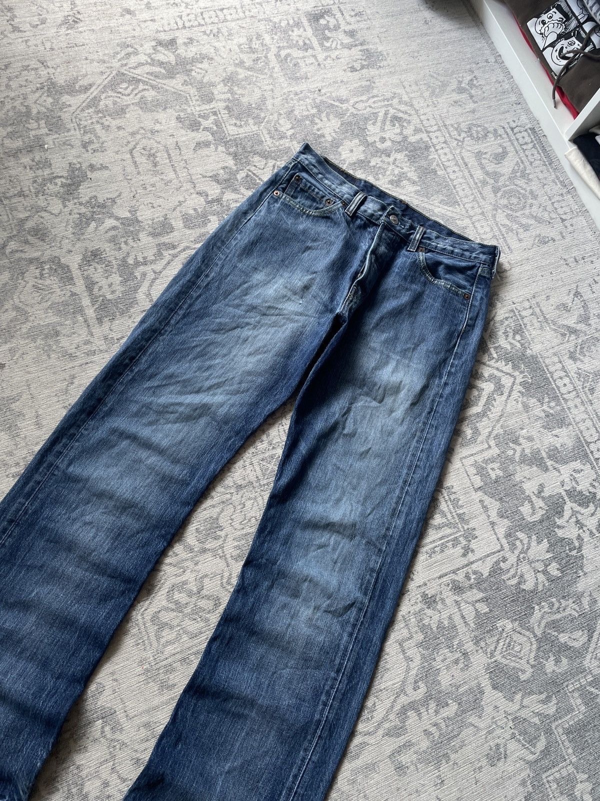 Vintage Vintage Levis Jeans Faded Japanese Y2K AvantGarde Mus Washed Size US 32 / EU 48 - 4 Thumbnail