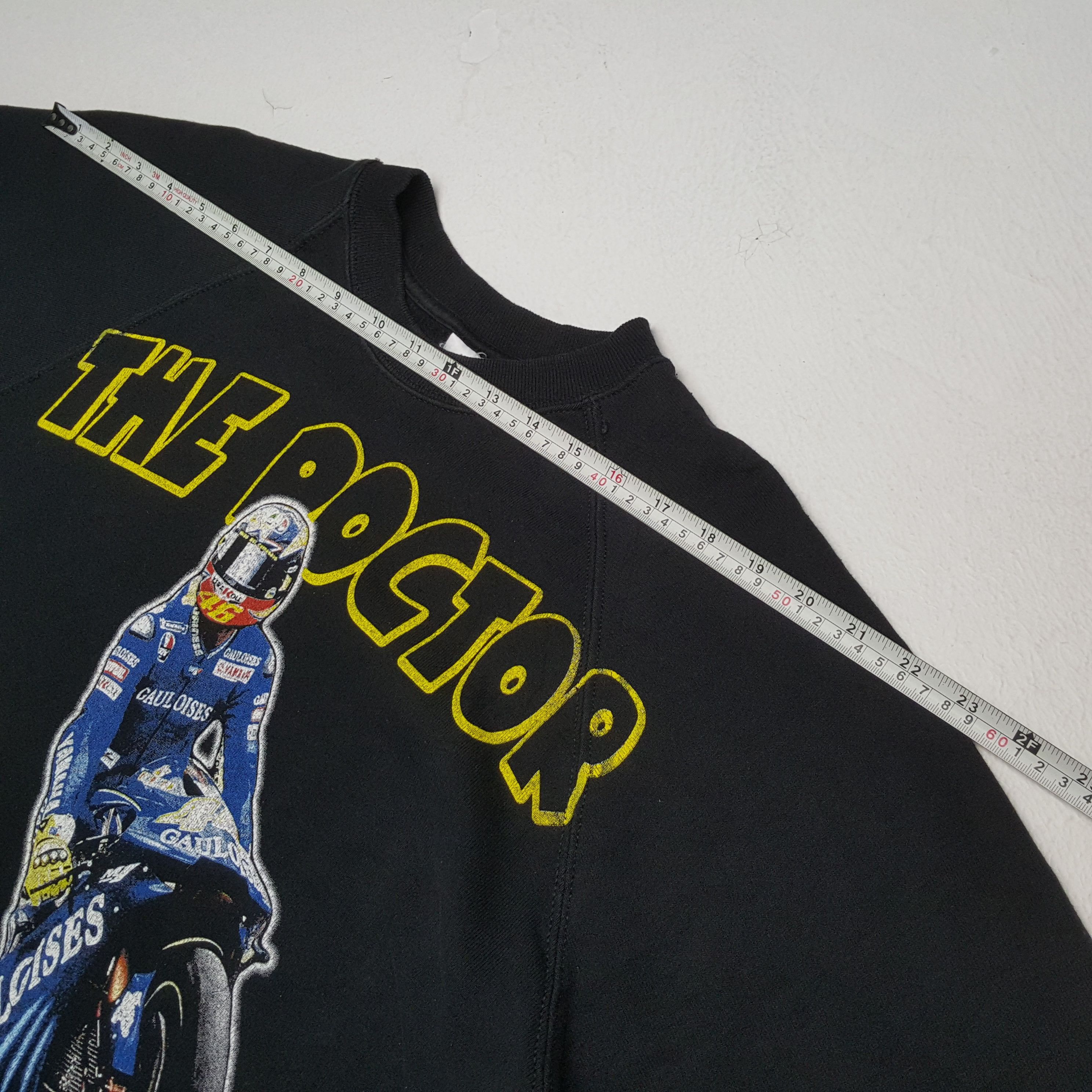 Vintage VELENTINO ROSSI 46 MotoGP The Doctor Vintage Sweatshirt Size US L / EU 52-54 / 3 - 5 Thumbnail
