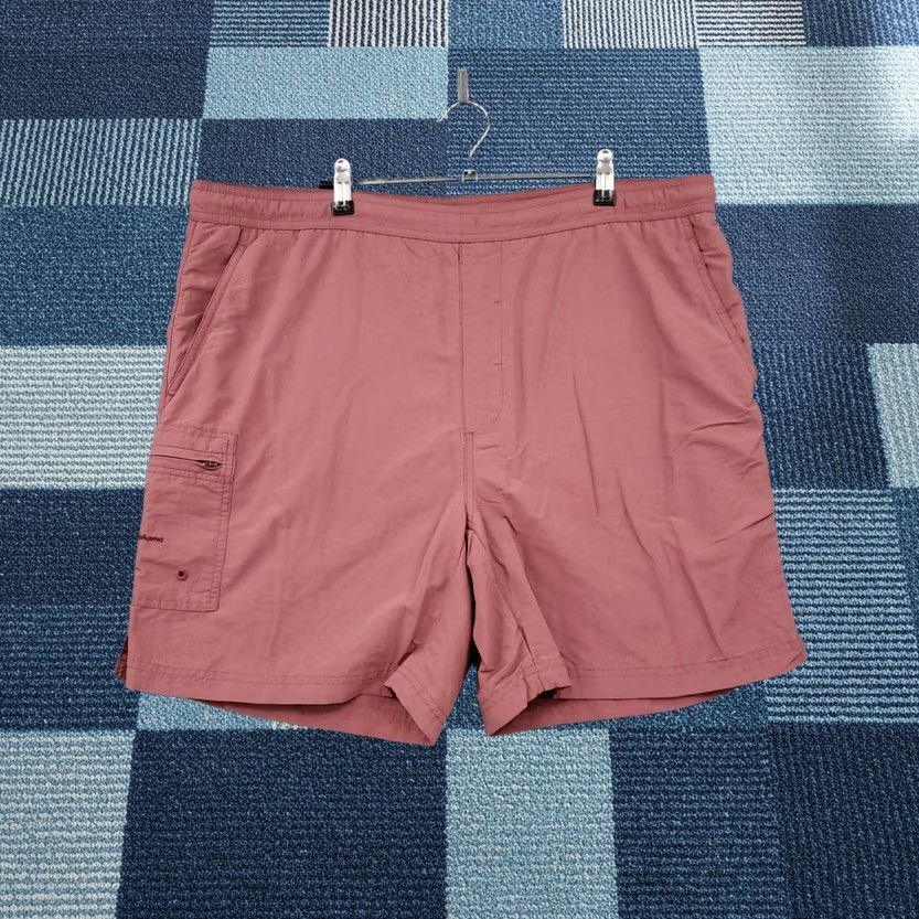 Tommy Bahama Tommy Bahama Swim Shorts Mens M Medium Red Cargo Board Trunks Lined Size US 31 - 1 Thumbnail