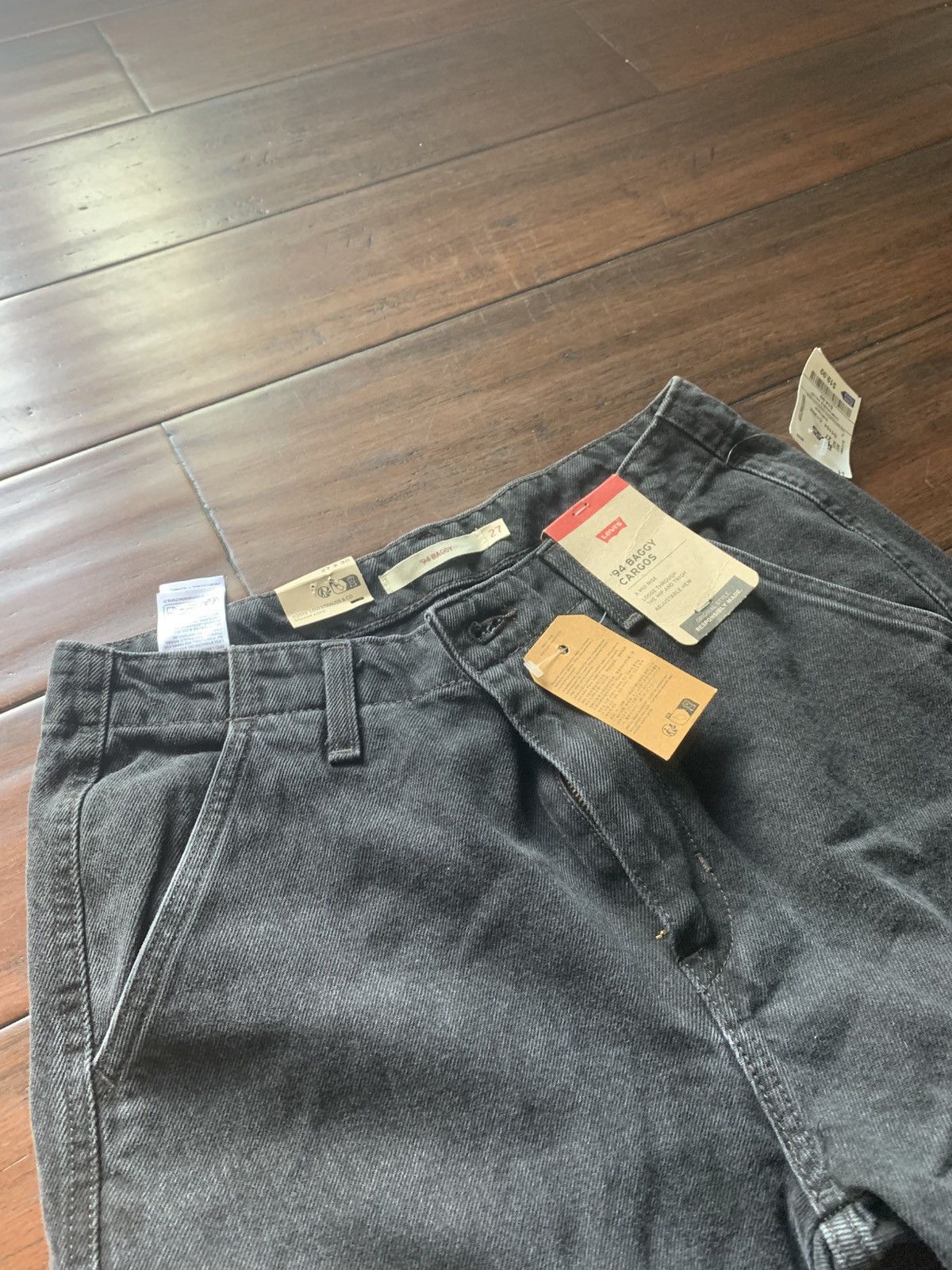 Levi's 90s Baggy Cargos Size 27" / US 4 / IT 40 - 3 Thumbnail