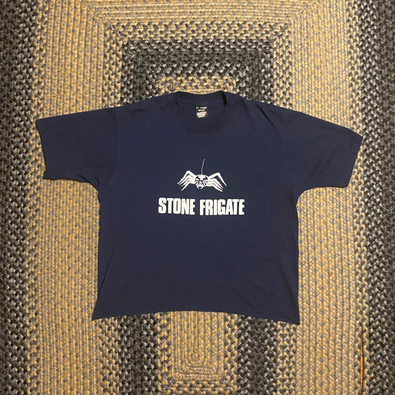 Other 90s Single Stitch Stone Frigate Spider Graphic Tee Size US XL / EU 56 / 4 - 1 Thumbnail