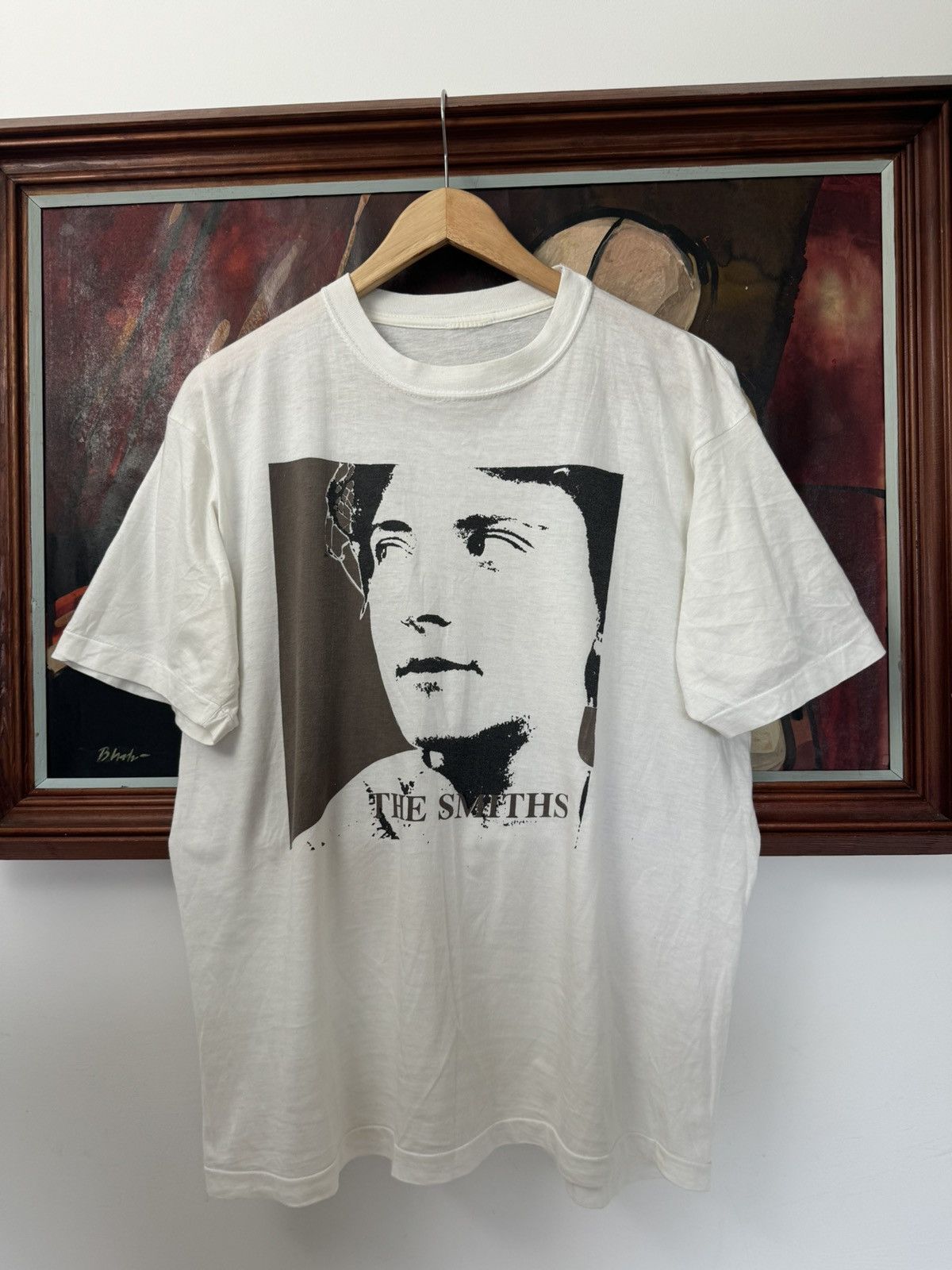 Band Tees Vintage 80s The Smiths Rock Band Tee Rare Print Archive Size US L / EU 52-54 / 3 - 1 Thumbnail