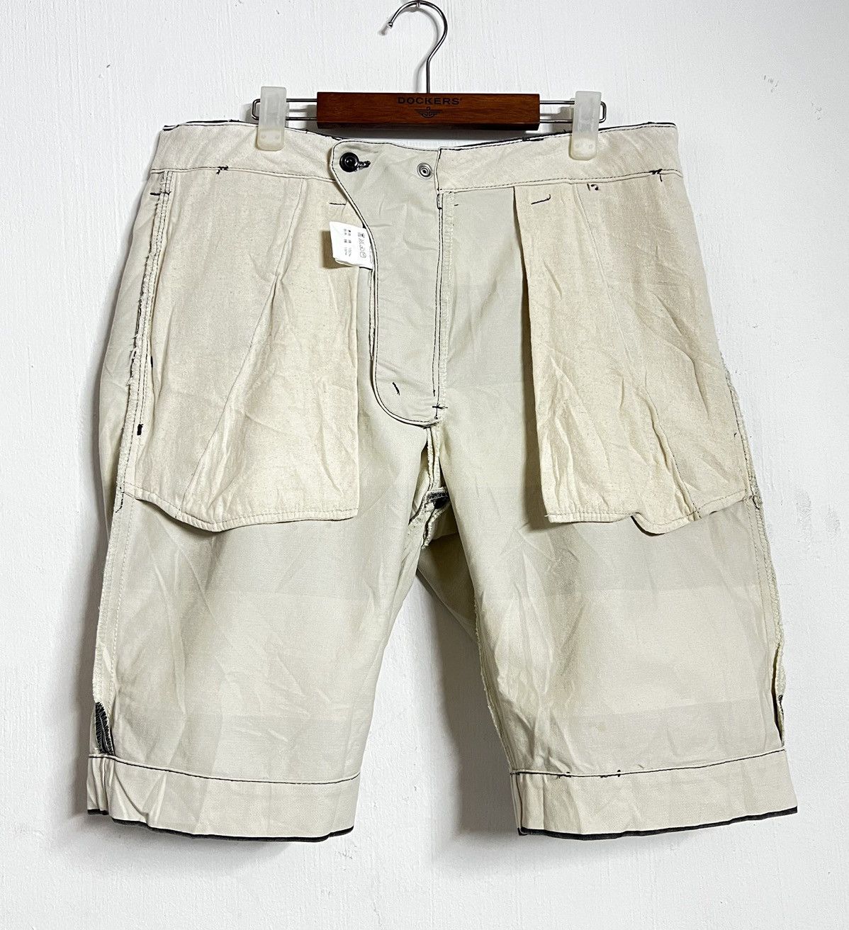 Schott 🔥HOT DROPS🔥 Vintage Trousers Prison Schott Short Pants Size US 32 / EU 48 - 12 Thumbnail
