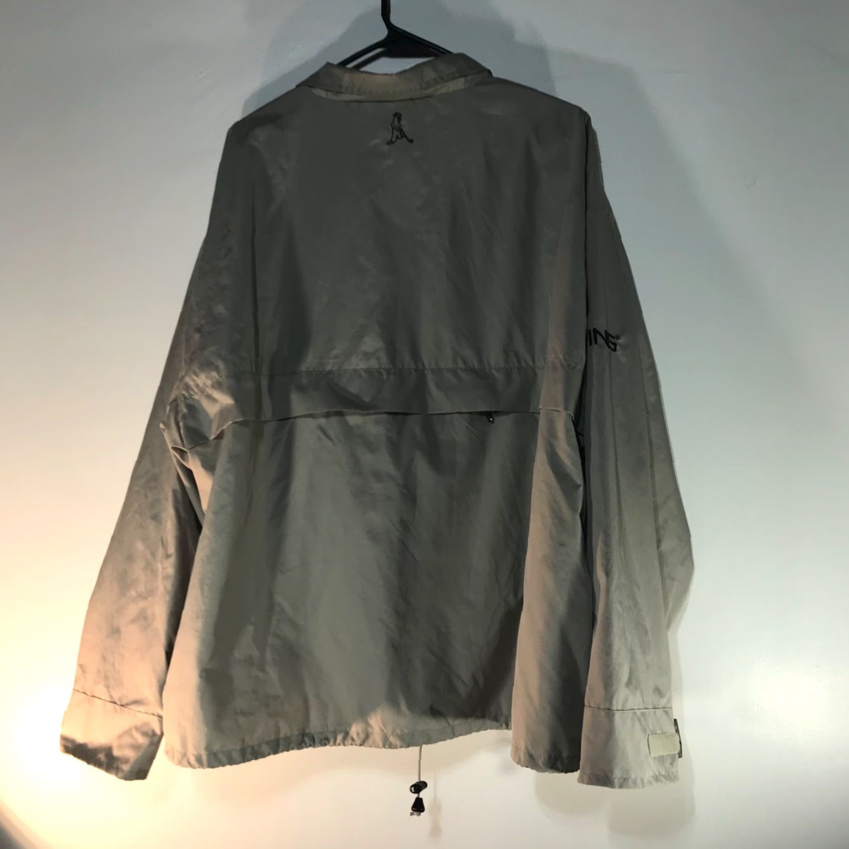Vintage VINTAGE Ping Windbreaker Jacket Mens XL Beige Softshell Casual Outdoor Spring Fall Size US XL / EU 56 / 4 - 3 Thumbnail