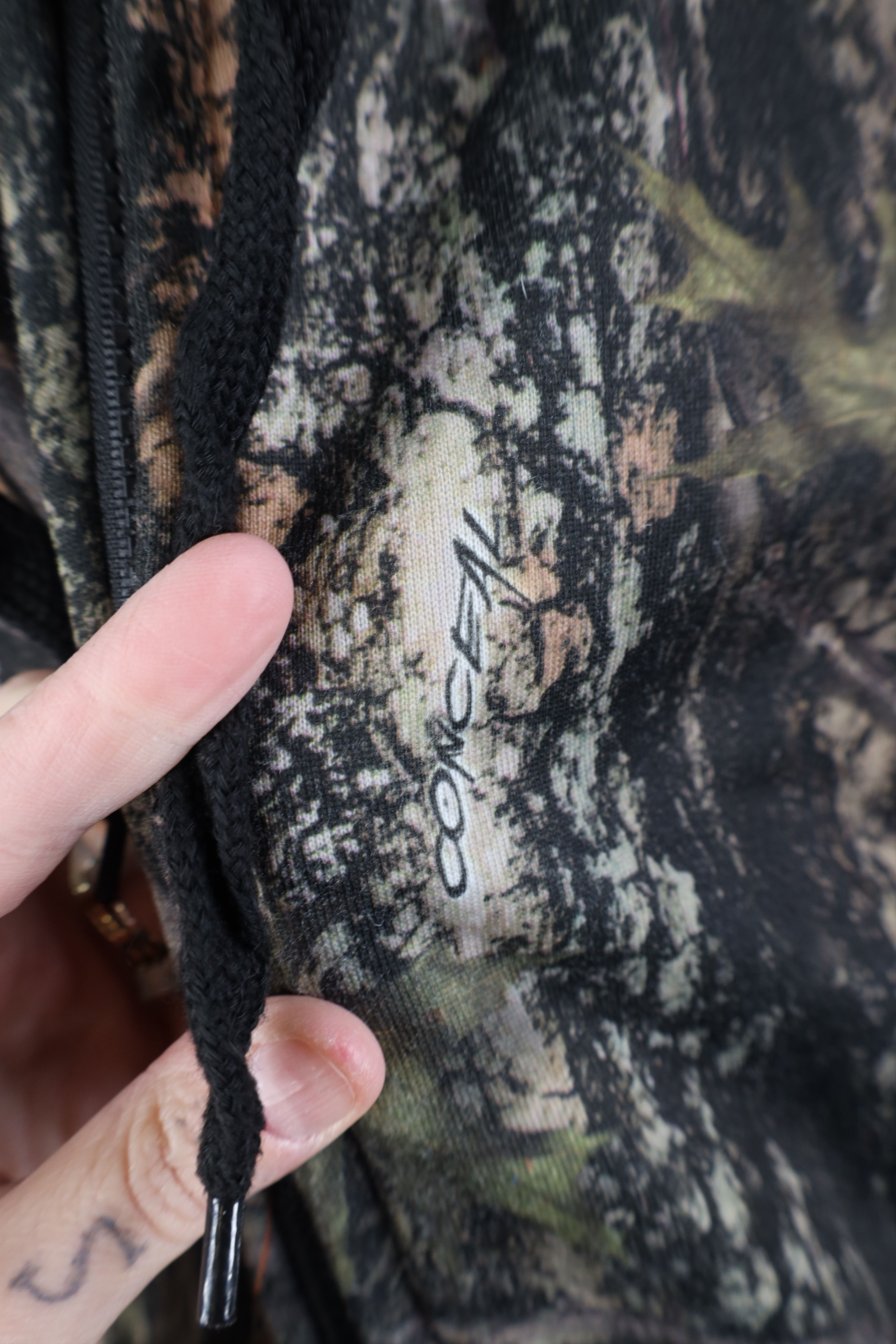 Vintage Vintage Y2K Streetwear Lined Camouflage Full Zip Hoodie Size US L / EU 52-54 / 3 - 4 Thumbnail