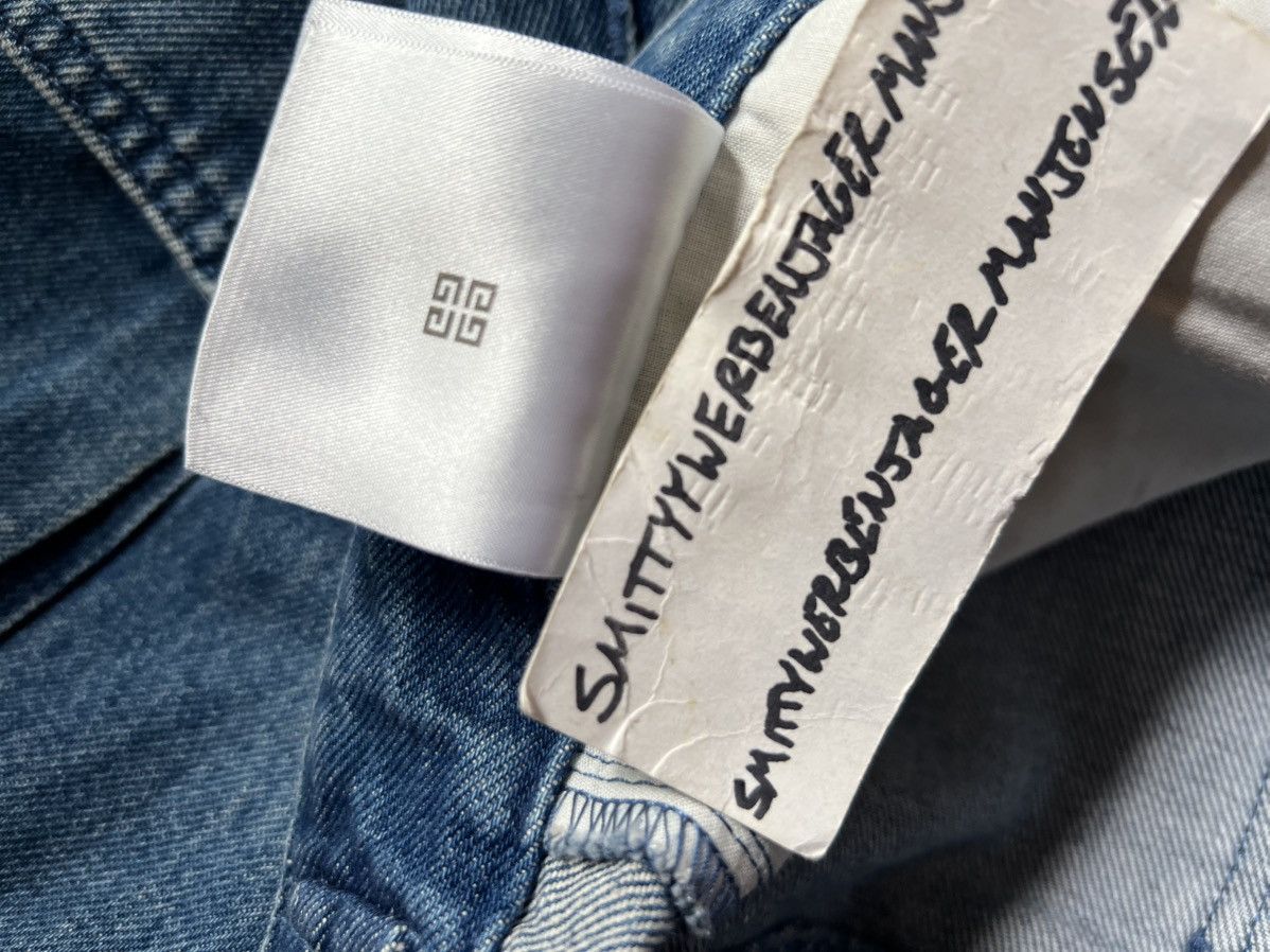 Givenchy Givenchy Denim Cargo Shorts Size US 30 / EU 46 - 20 Thumbnail