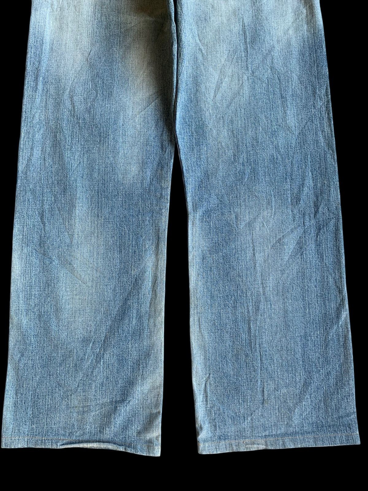Other EDWIN 505Z SELVEDGE BAGGY FADED&RUSTY DENIM Size US 34 / EU 50 - 13 Thumbnail