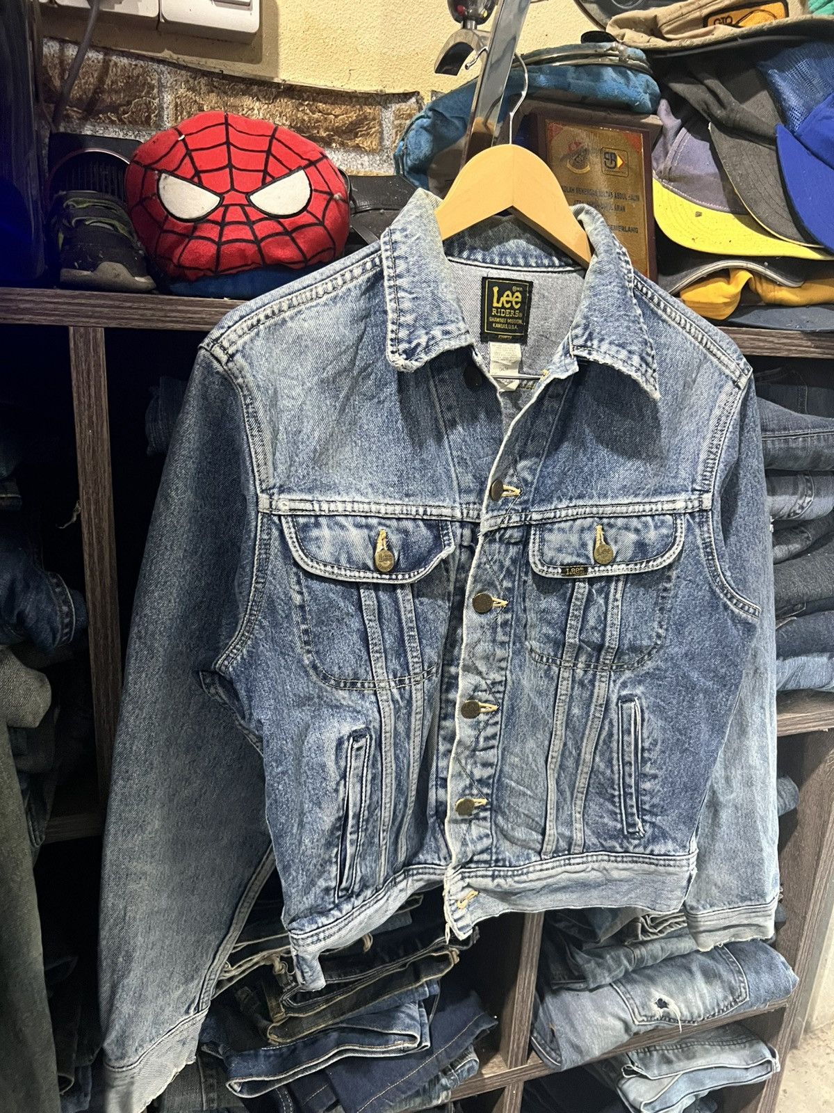 Lee 🔥Vintage Lee Riders x Edwin Denim Trucker Size US S / EU 44-46 / 1 - 8 Thumbnail