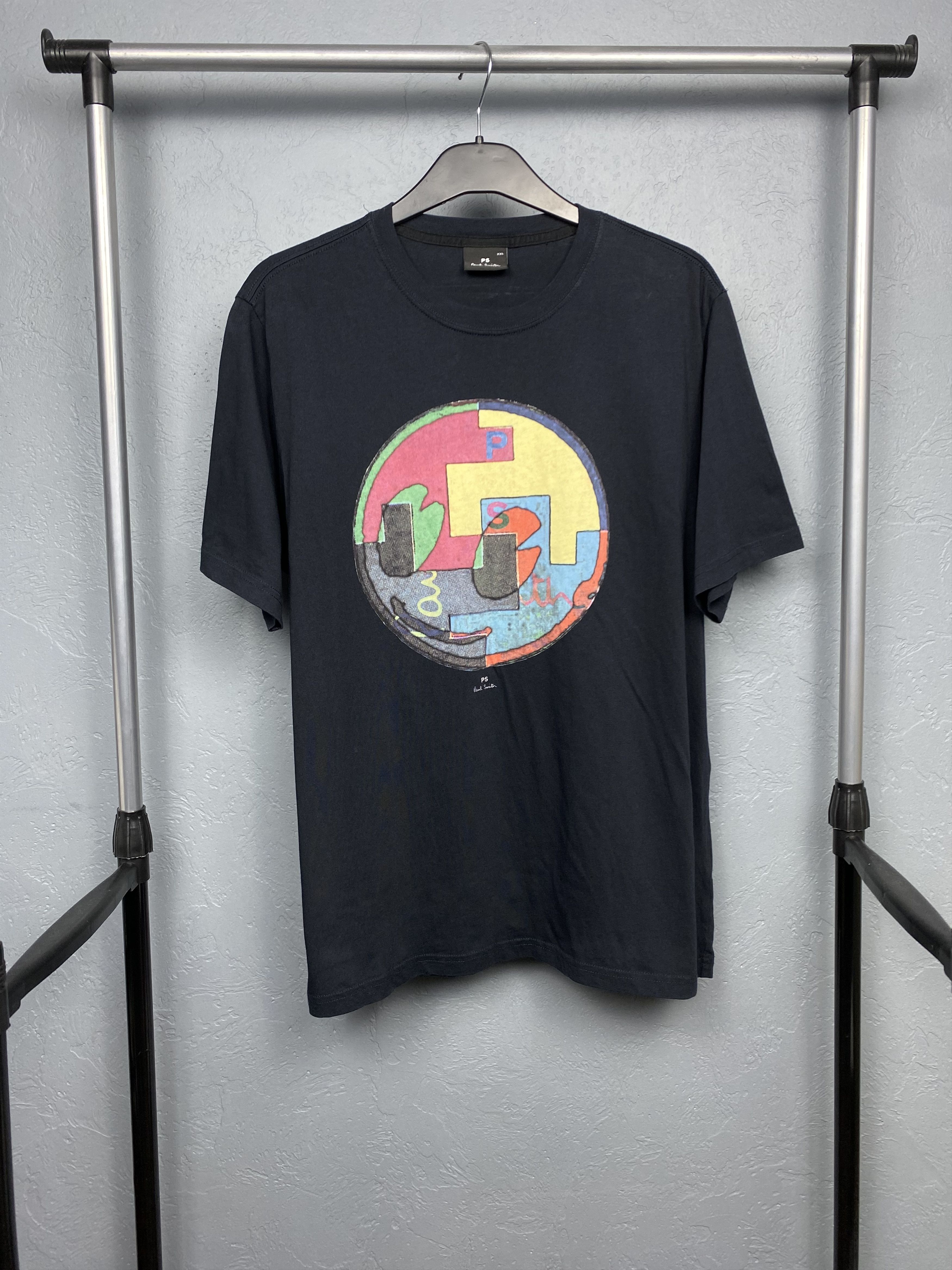 Paul Smith × Vintage Paul Smith Mens Crew Neck T-Shirt Size US XXL / EU 58 / 5 - 1 Thumbnail